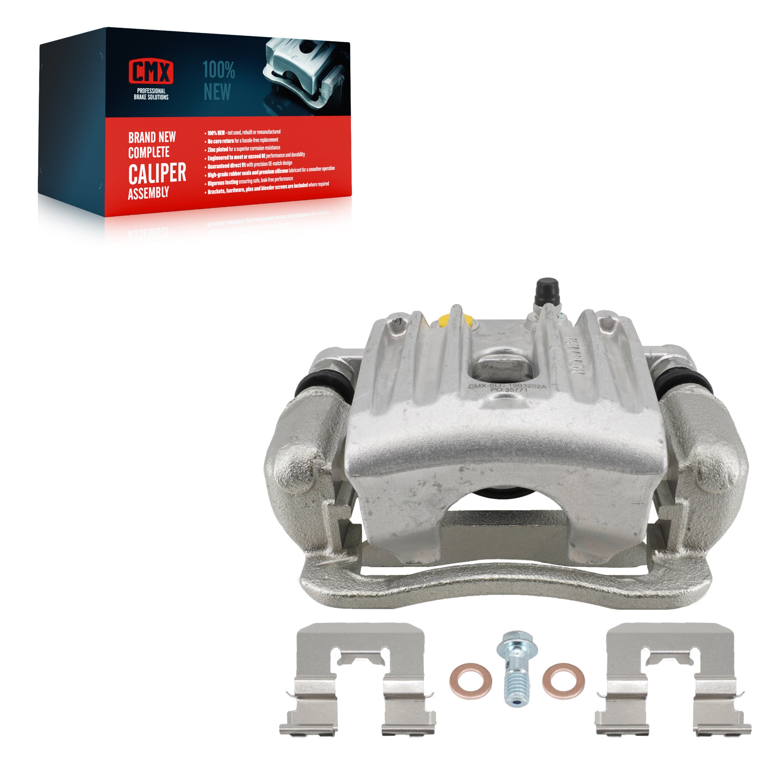 CMX SLC-19B3202A Disc Brake Caliper for 2006-2014 Kia Sedona, Hyundai Entourage - Rear Right