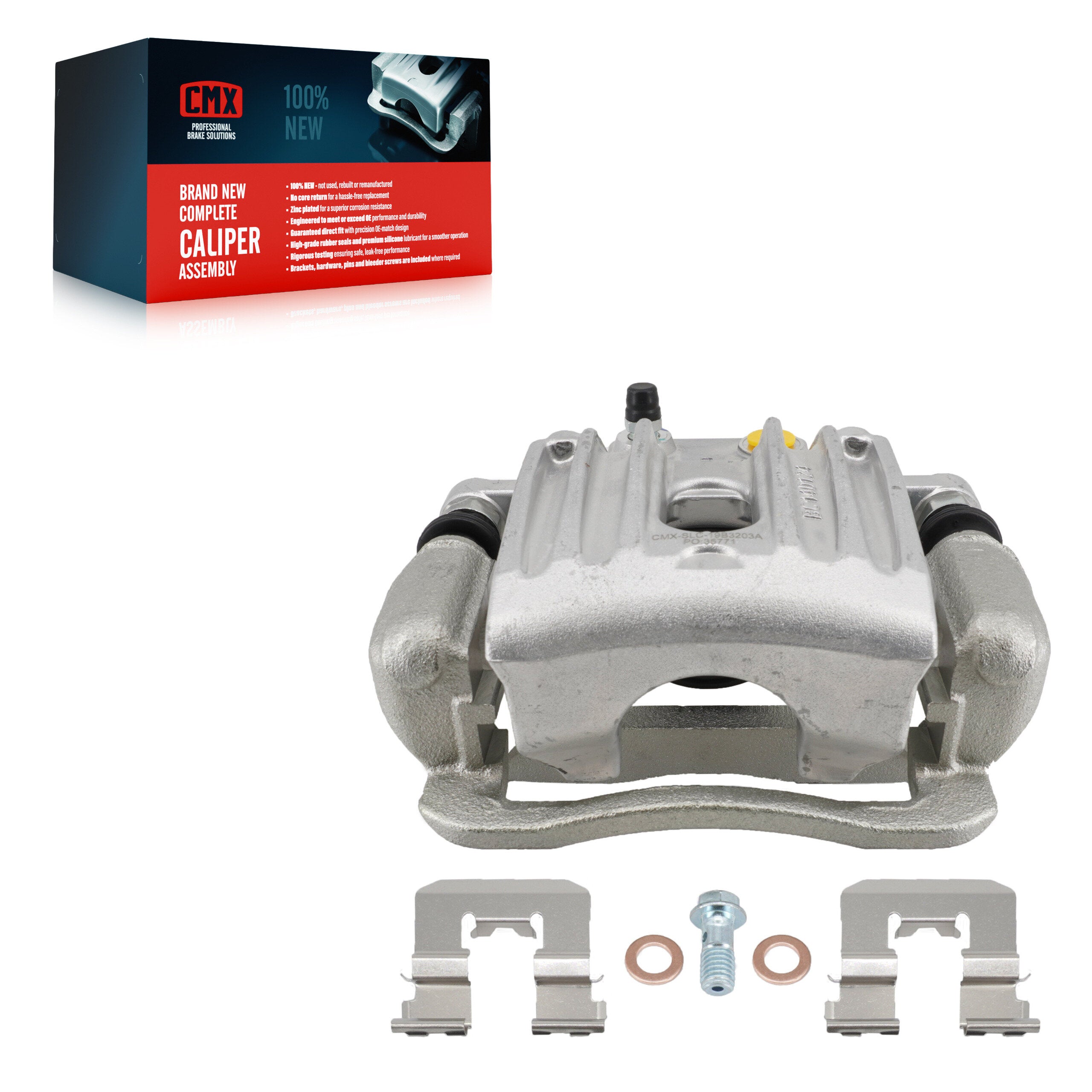 CMX SLC-19B3203A Disc Brake Caliper for 2006-2014 Kia Sedona, Hyundai Entourage - Rear Left