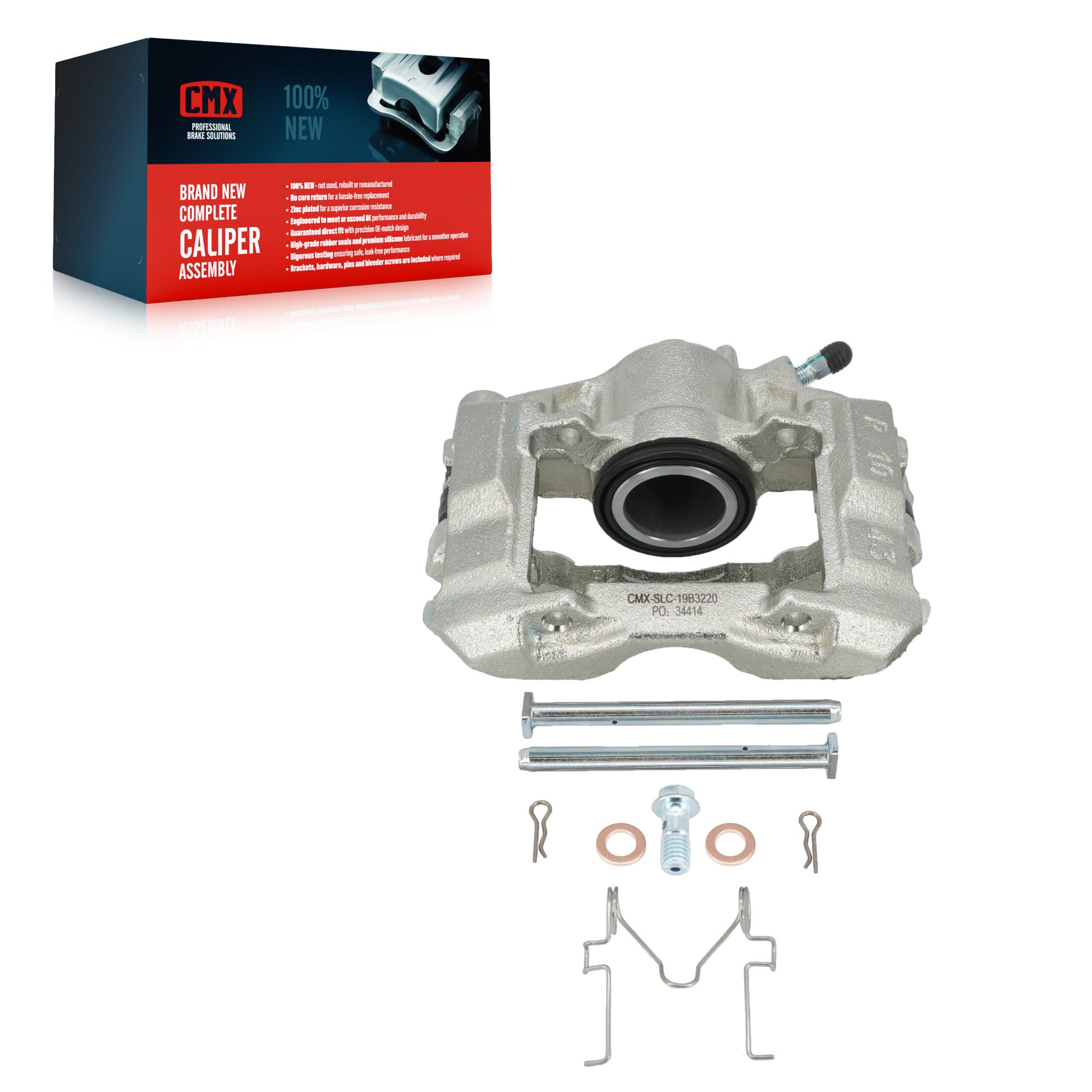 CMX SLC-19B3220 Disc Brake Caliper for 2006-2013 Lexus IS250 - Rear Right