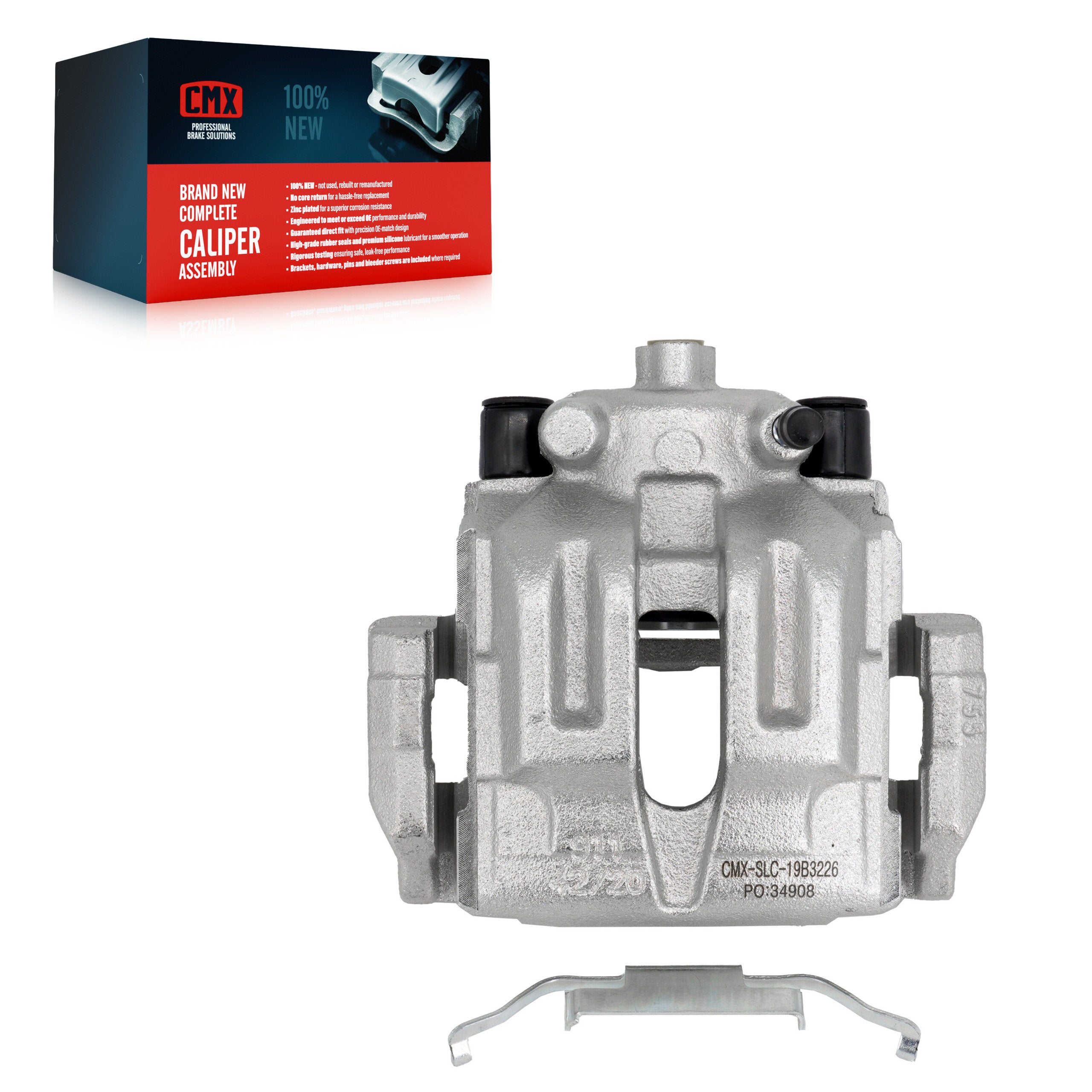 CMX SLC-19B3226 Disc Brake Caliper for 2006-2015 BMW 328i, BMW 328i xDrive, BMW X1 - Rear Left
