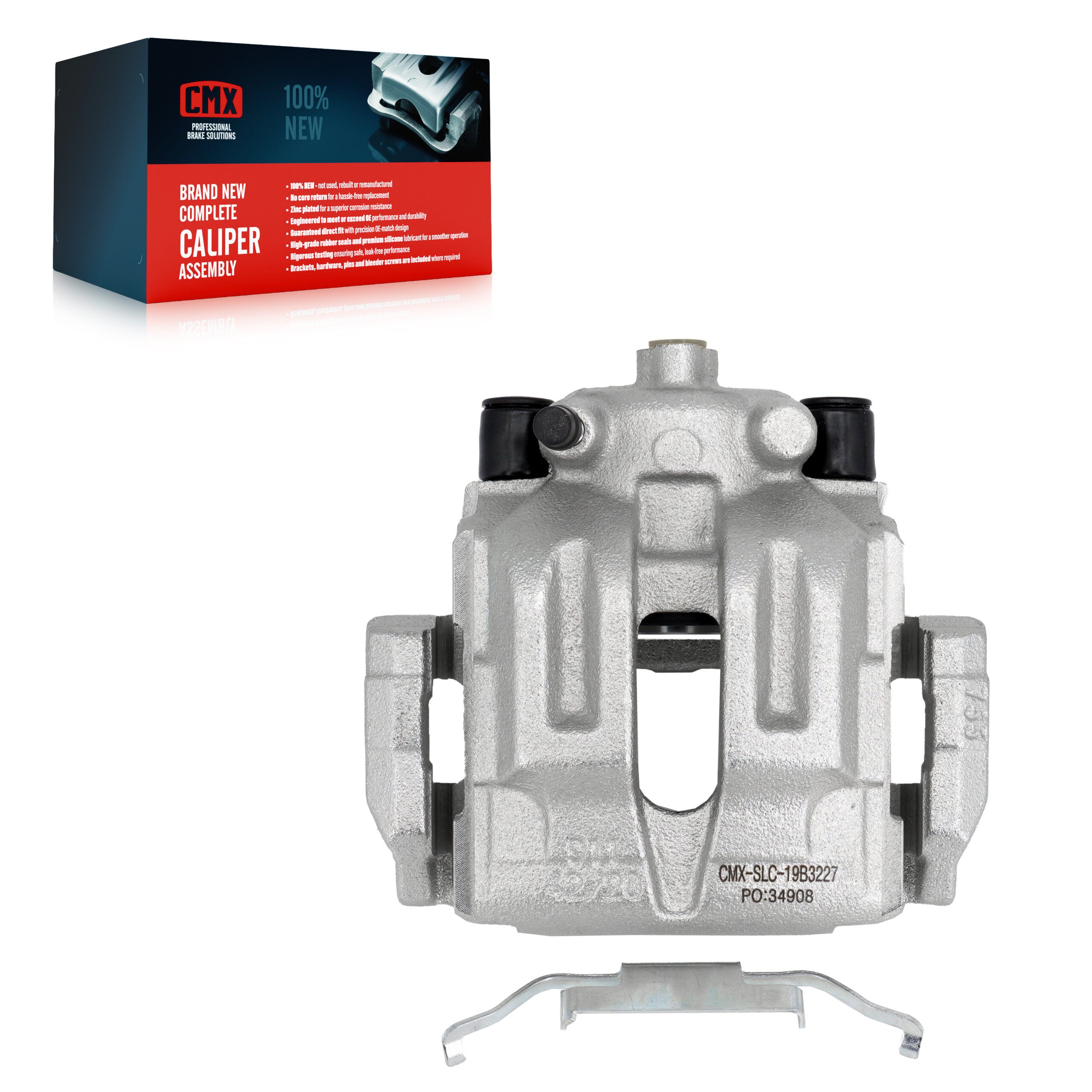 CMX SLC-19B3227 Disc Brake Caliper for 2006-2015 BMW 328i, BMW 328i xDrive, BMW X1 - Rear Right