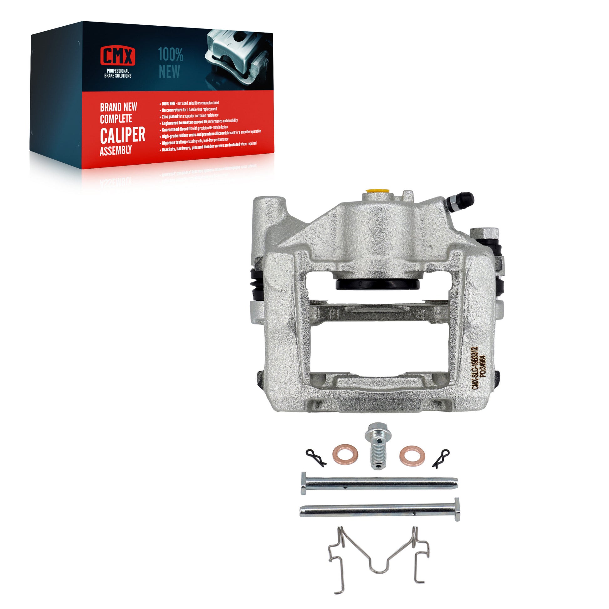 CMX SLC-19B3312 Disc Brake Caliper for 2006-2013 Lexus GS460, Lexus GS350, Lexus GS450h - Rear Right