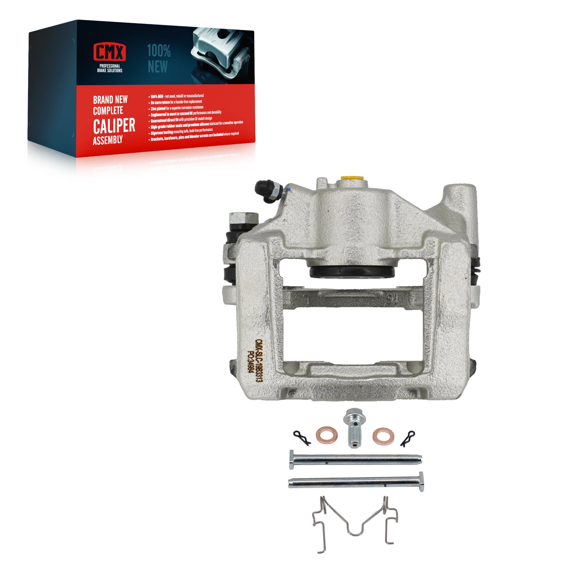 CMX SLC-19B3313 Disc Brake Caliper for 2006-2013 Lexus GS460, Lexus GS350, Lexus GS450h - Rear Left