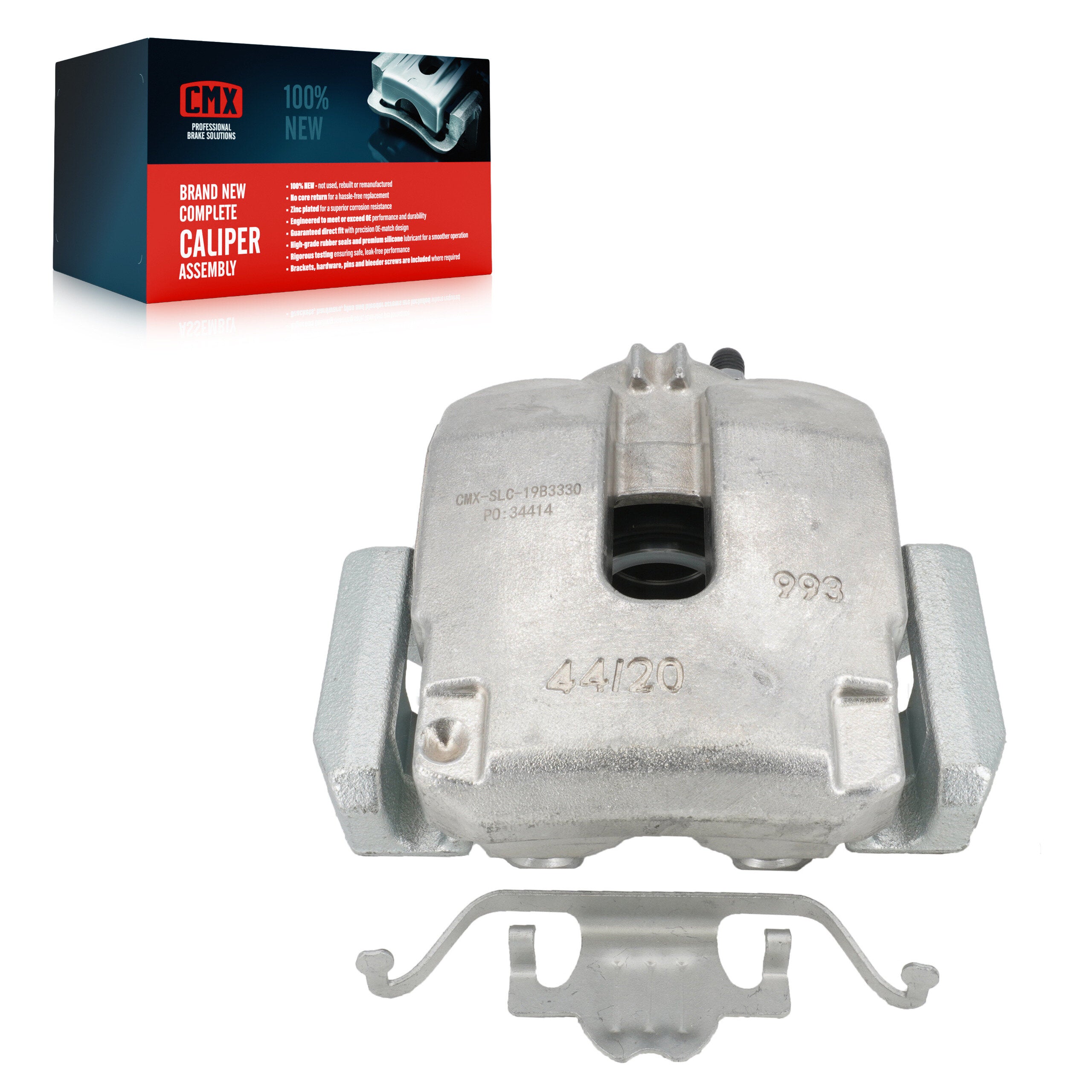 CMX SLC-19B3330 Disc Brake Caliper for 2007-2019 BMW X5, BMW X6 - Rear Right