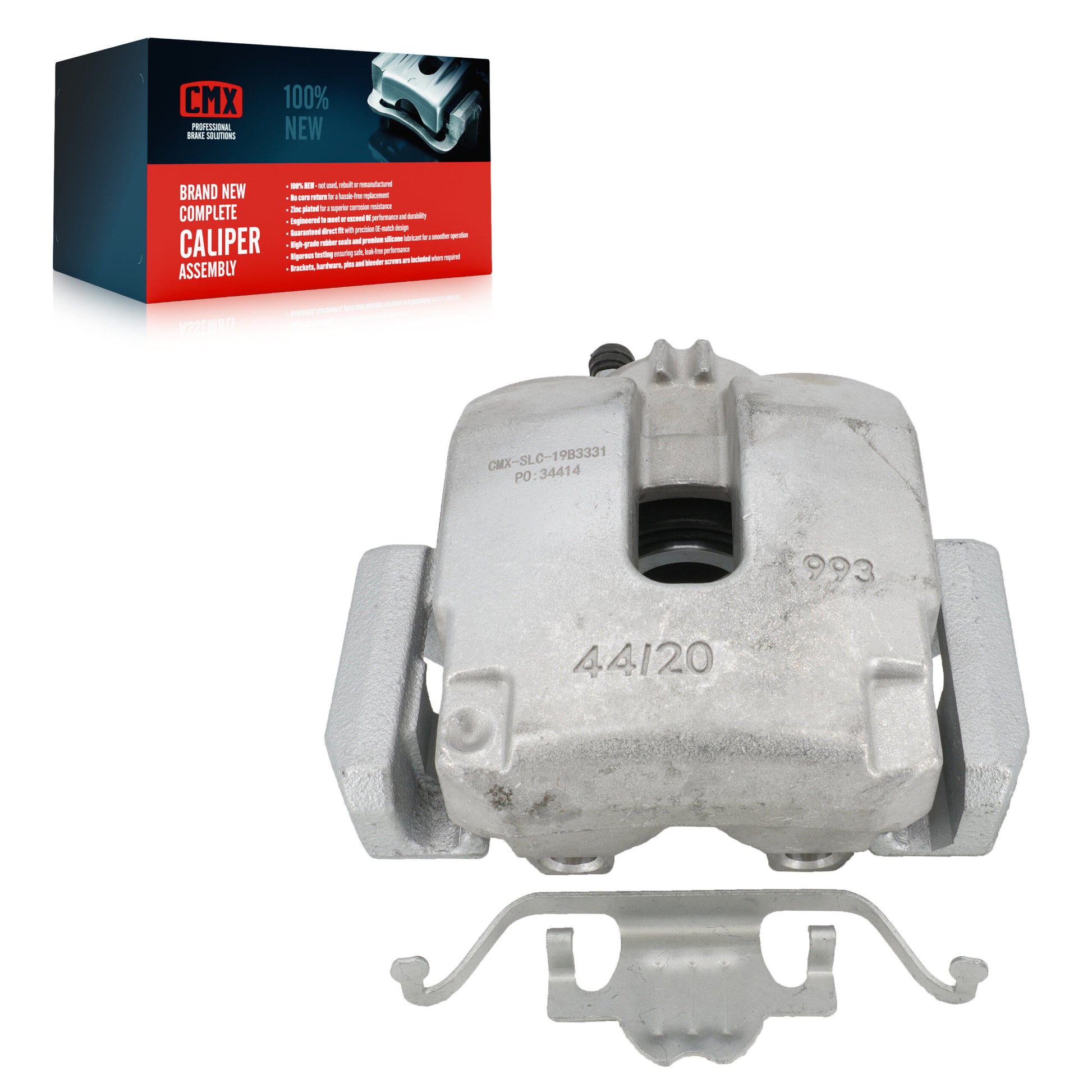 CMX SLC-19B3331 Disc Brake Caliper for 2007-2019 BMW X5, BMW X6 - Rear Left