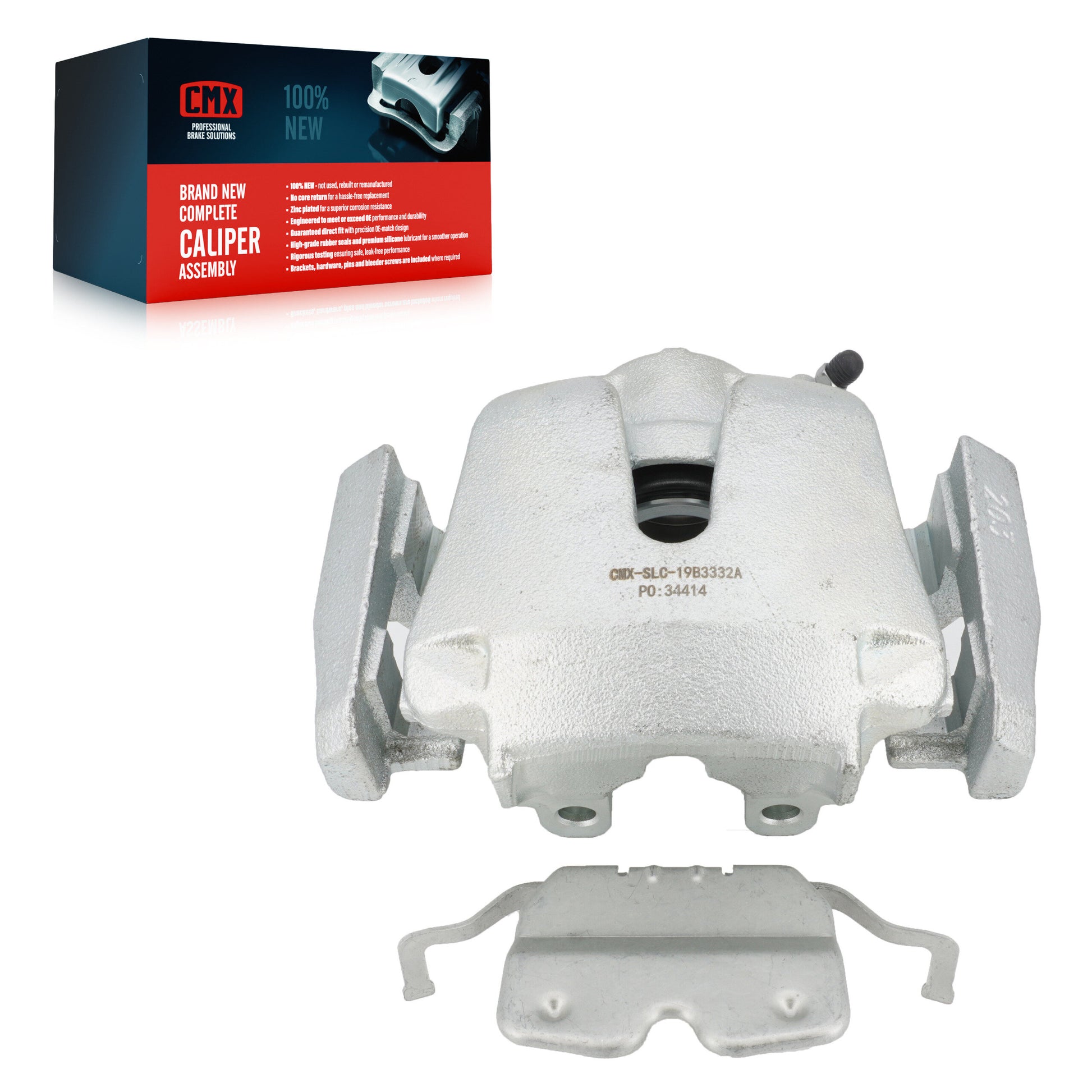 CMX SLC-19B3332A Disc Brake Caliper for 2007-2014 BMW X5, BMW X6 - Front Right
