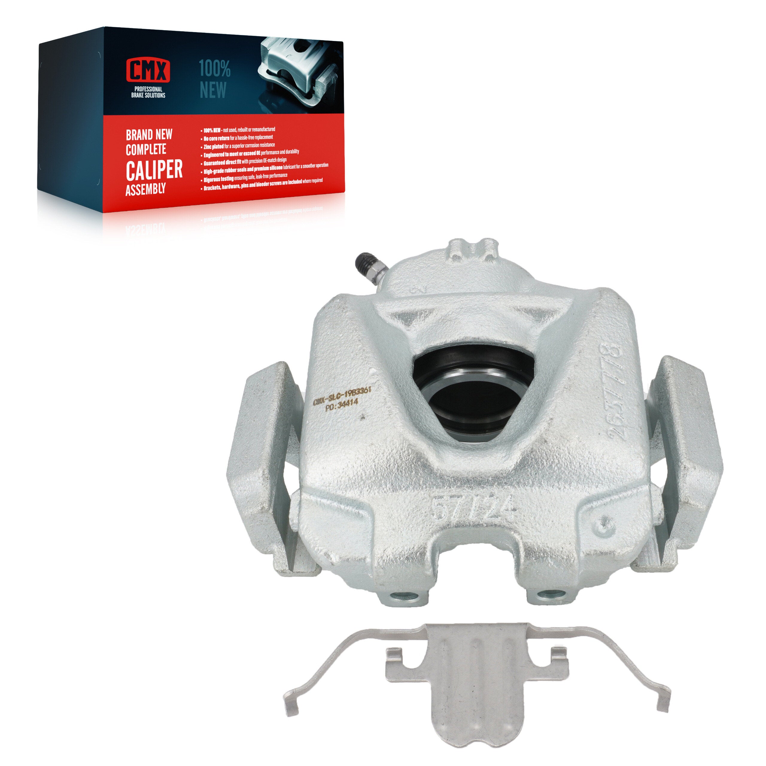 CMX SLC-19B3361 Disc Brake Caliper for 2006-2015 BMW 328i, BMW 328i xDrive, BMW X1 - Front Left