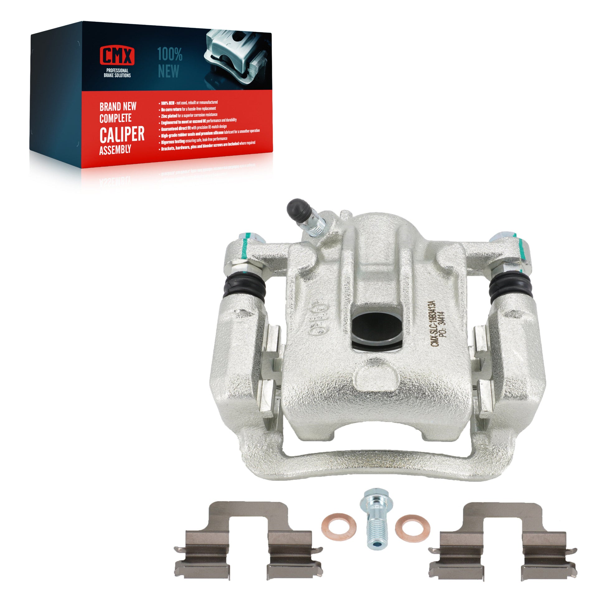 CMX SLC-19B3413A Disc Brake Caliper for 2008-2010 Hyundai Sonata - Rear Left