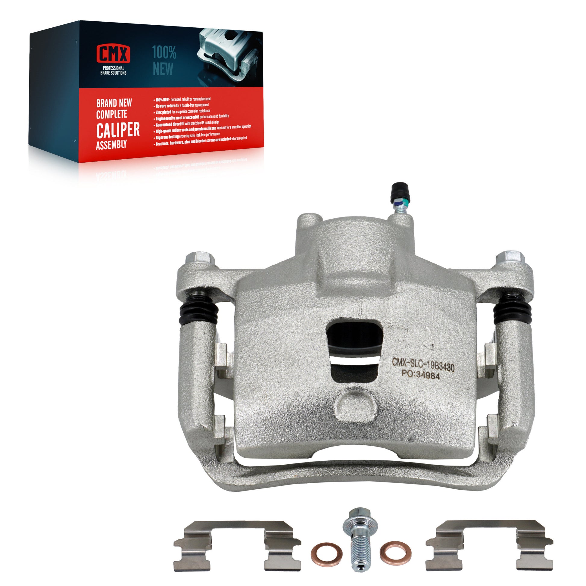 CMX SLC-19B3430 Disc Brake Caliper for 2009-2011 Nissan Versa - Front Left