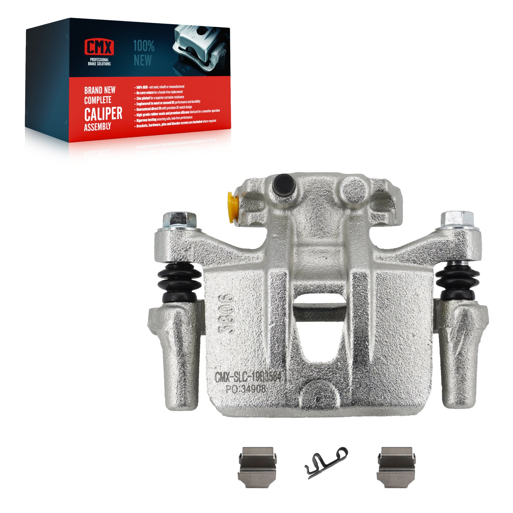 CMX SLC-19B3584 Disc Brake Caliper for 2007-2015 Mitsubishi Lancer, Mitsubishi Outlander - Rear Left