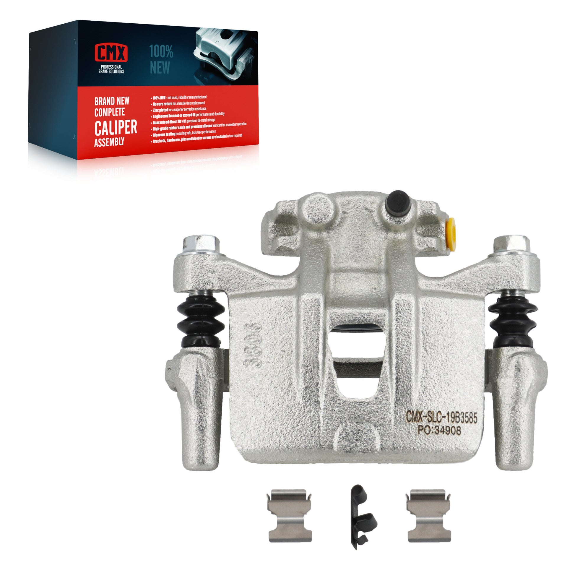 CMX SLC-19B3585 Disc Brake Caliper for 2007-2015 Mitsubishi Lancer, Mitsubishi Outlander - Rear Right