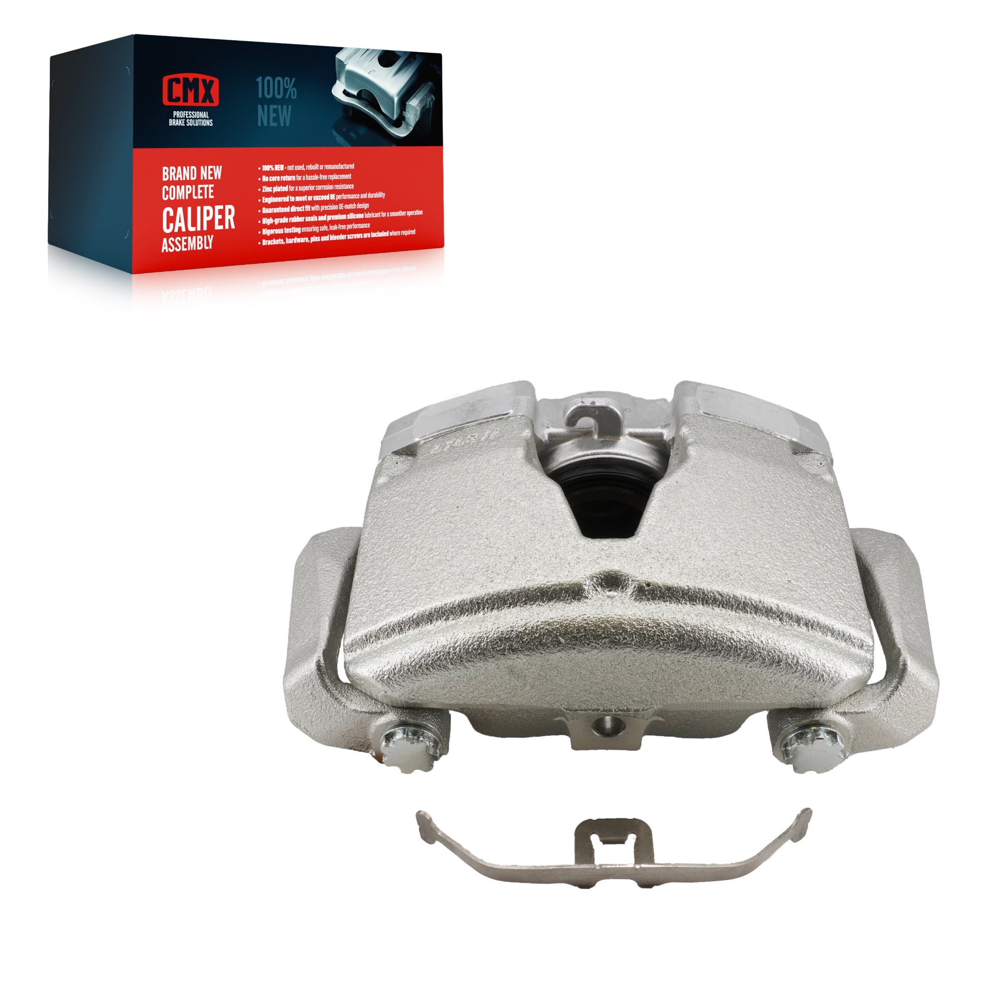 CMX SLC-19B3647 Disc Brake Caliper for 2008-2017 Audi A4 allroad, Audi allroad, Audi A4 - Front Right