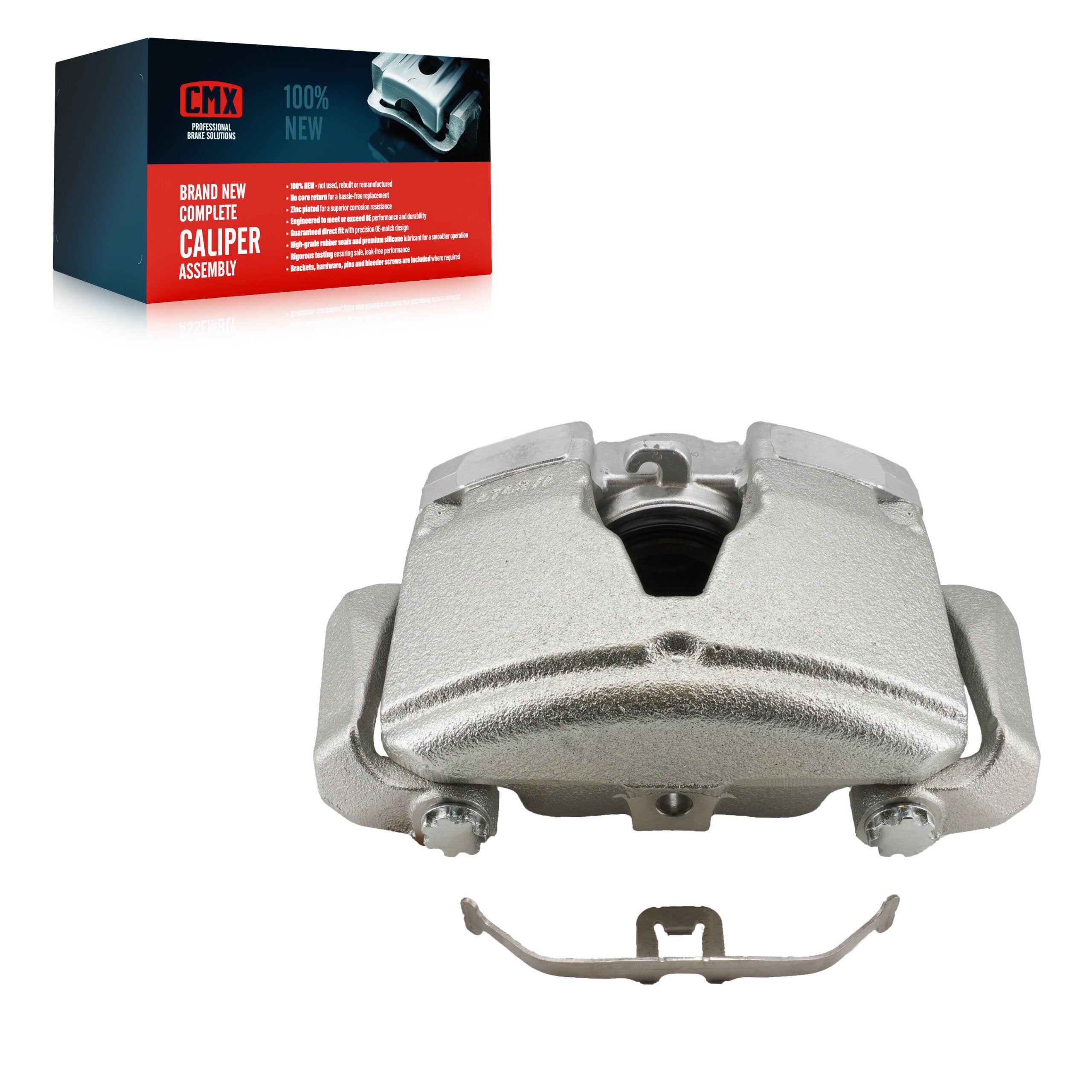 CMX SLC-19B3647 Disc Brake Caliper for 2008-2017 Audi A4 allroad, Audi allroad, Audi A4 - Front Right