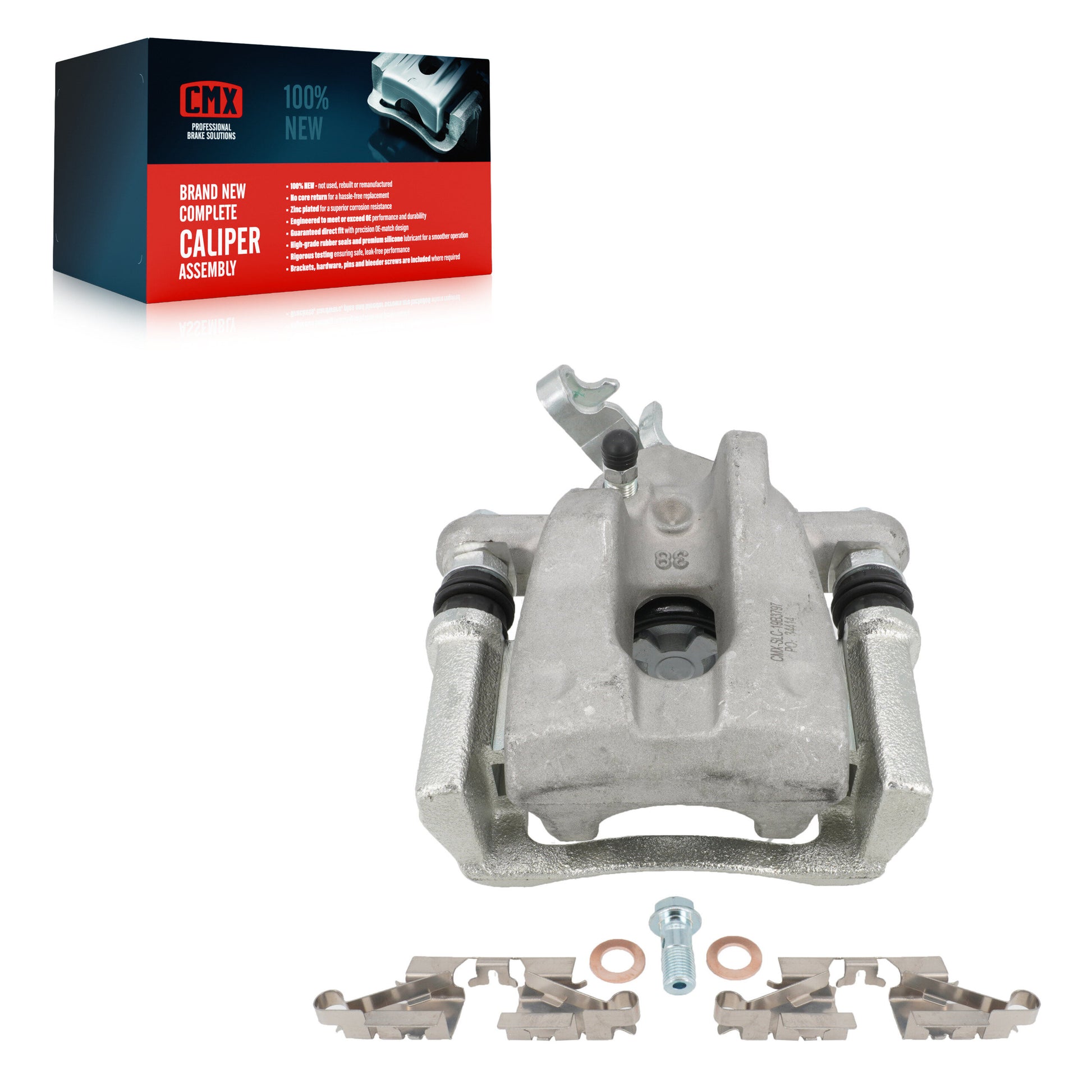 CMX SLC-19B3797 Disc Brake Caliper for 2009-2019 Toyota Corolla, Toyota Matrix, Pontiac Vibe - Rear Left