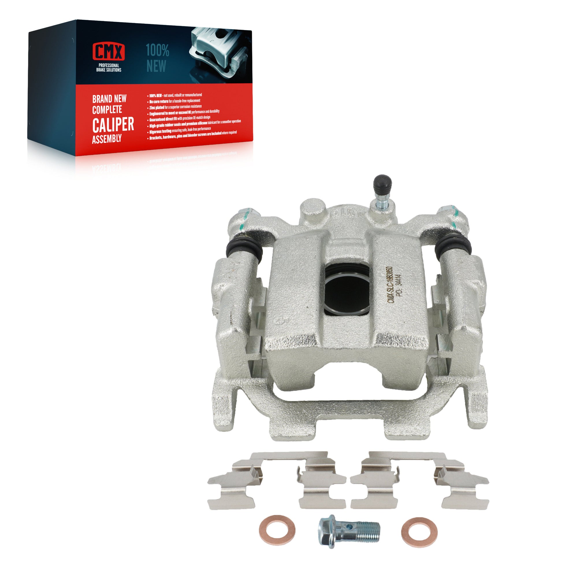 CMX SLC-19B3850 Disc Brake Caliper for 2008-2017 INFINITI QX70, INFINITI QX50, INFINITI EX37 - Rear Left