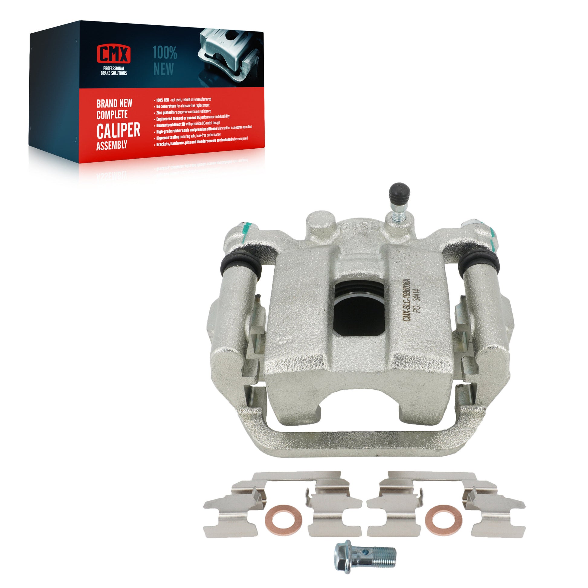 CMX SLC-19B6036A Disc Brake Caliper for 2009-2013 Suzuki Grand Vitara - Rear Left