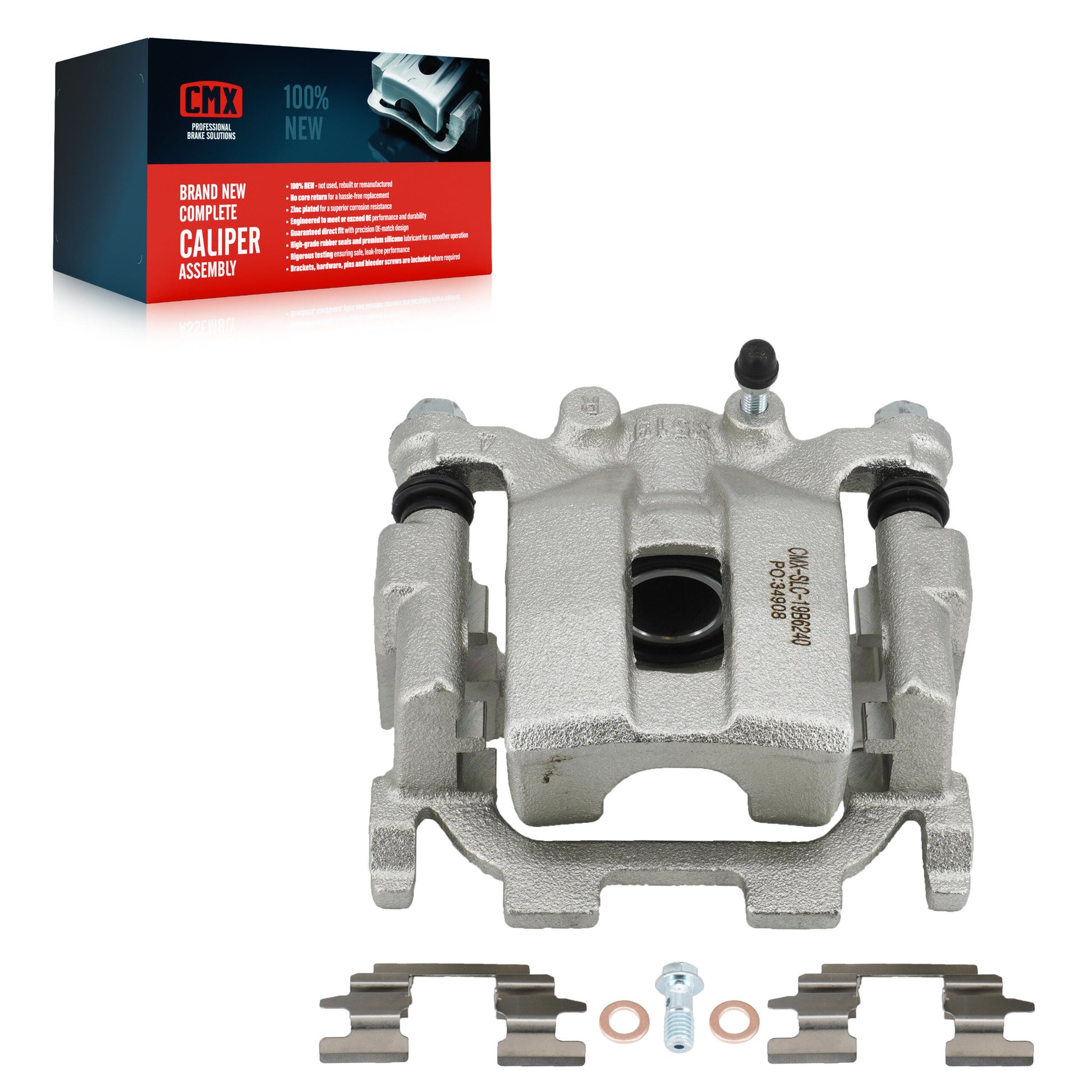 CMX SLC-19B6240 Disc Brake Caliper for 2009-2018 Nissan Maxima - Rear Left