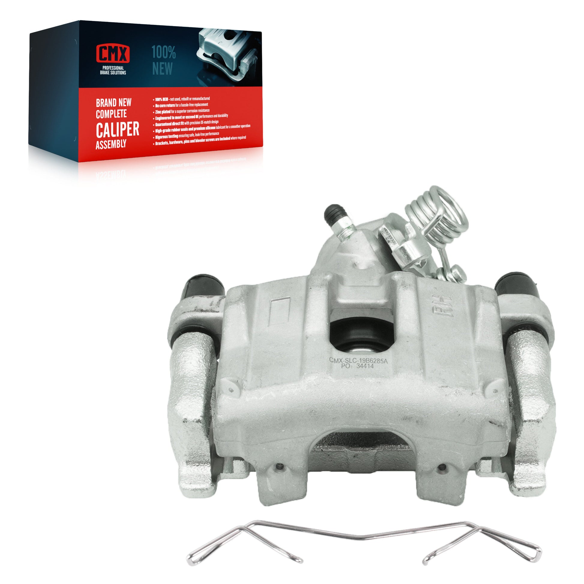 CMX SLC-19B6285A Disc Brake Caliper for 2013-2018 Ford C-Max, Ford Escape - Rear Right