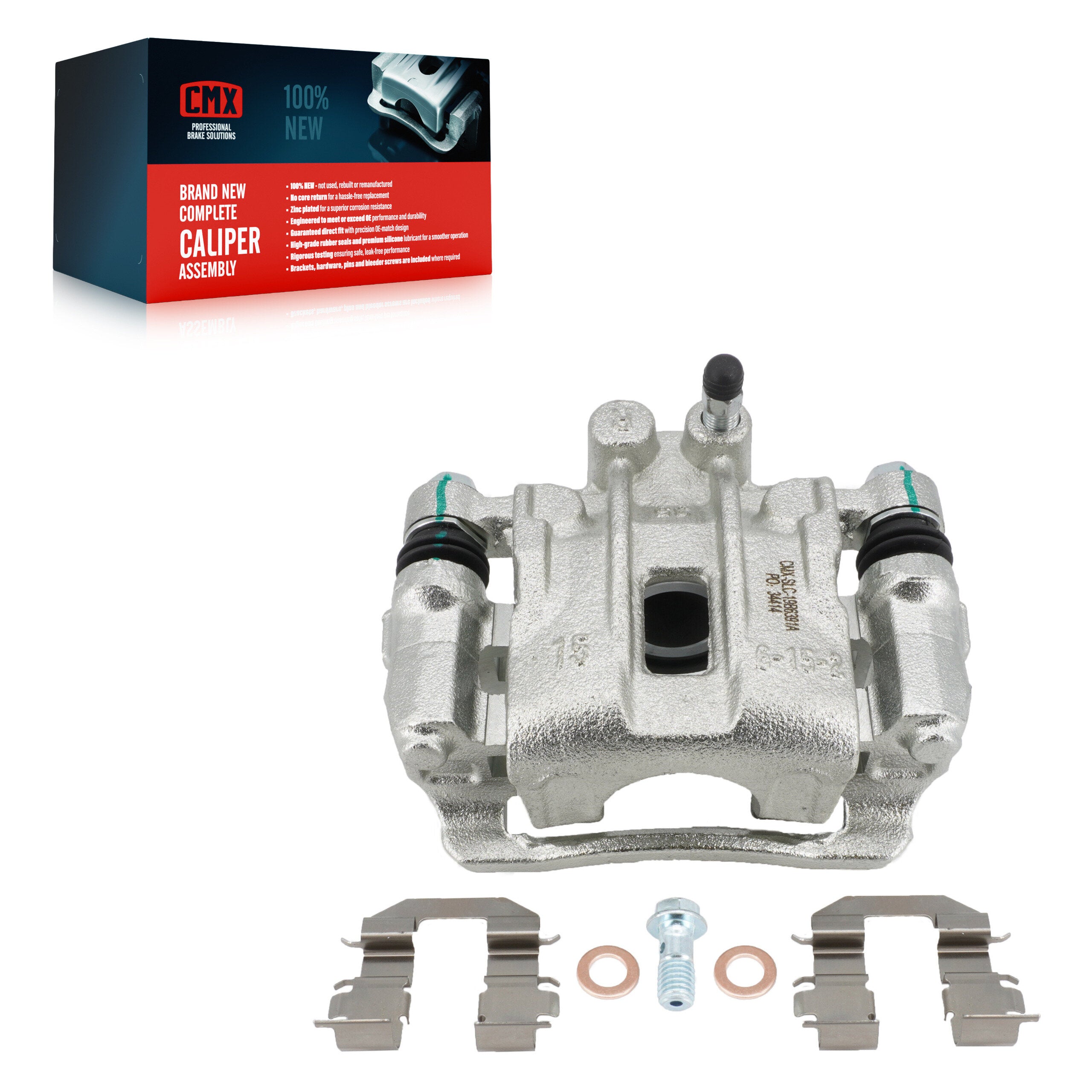 CMX SLC-19B6391A Disc Brake Caliper for 2015-2020 Hyundai Sonata, Kia Optima - Rear Right