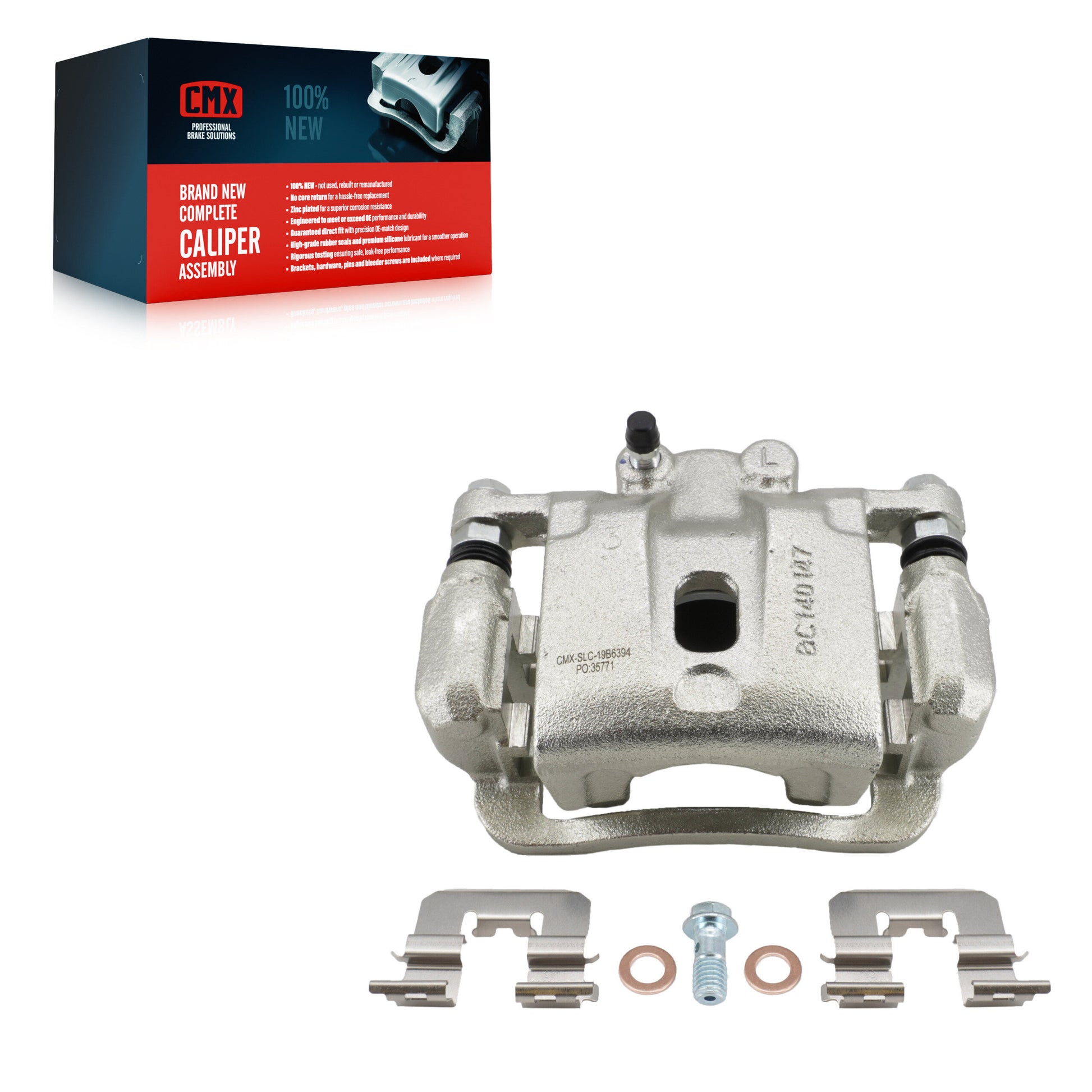 CMX SLC-19B6394 Disc Brake Caliper for 2010-2016 Hyundai Genesis Coupe - Rear Left