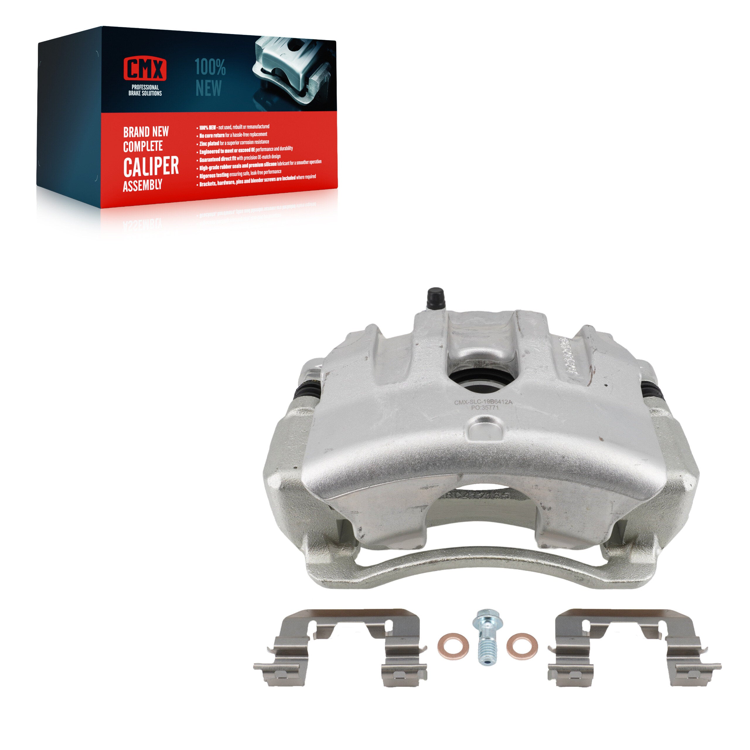 CMX SLC-19B6412A Disc Brake Caliper for 2011-2015 Kia Optima - Front Left