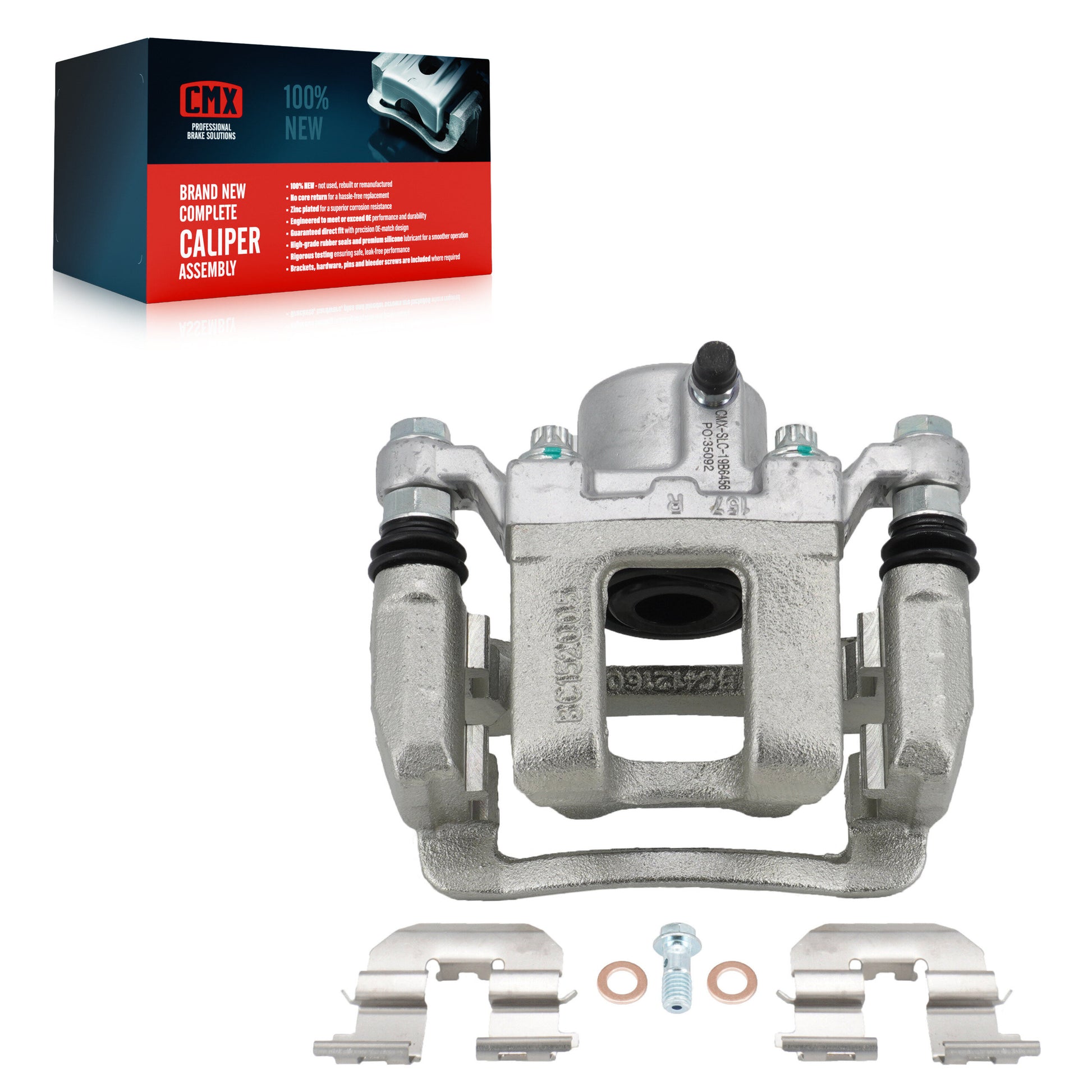 CMX SLC-19B6456 Disc Brake Caliper for 2011-2015 Hyundai Sonata, Kia Optima - Rear Right