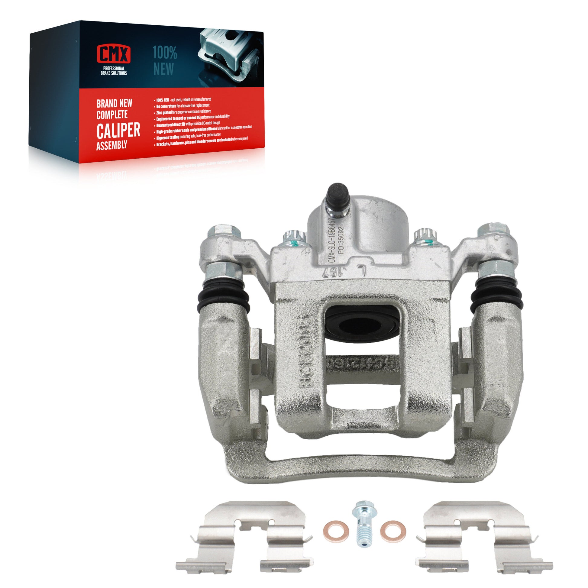 CMX SLC-19B6457 Disc Brake Caliper for 2011-2015 Hyundai Sonata, Kia Optima - Rear Left