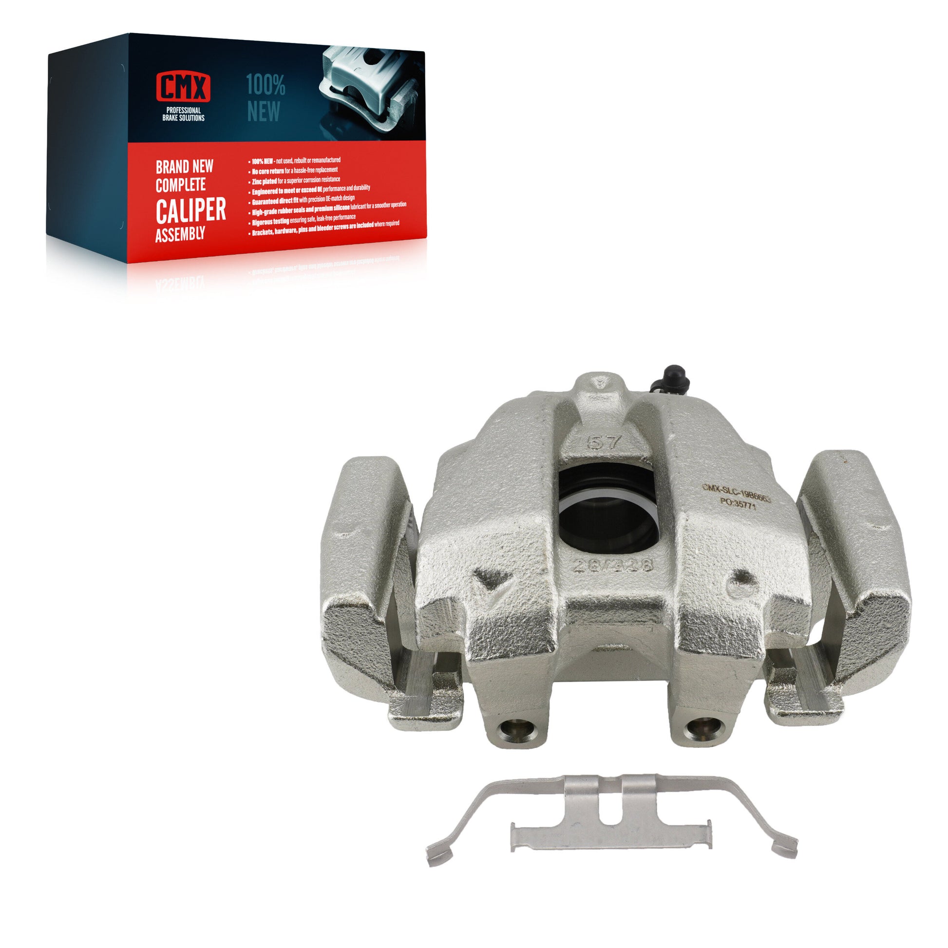 CMX SLC-19B6663 Disc Brake Caliper for 2011-2018 BMW X4, BMW X3 - Front Right