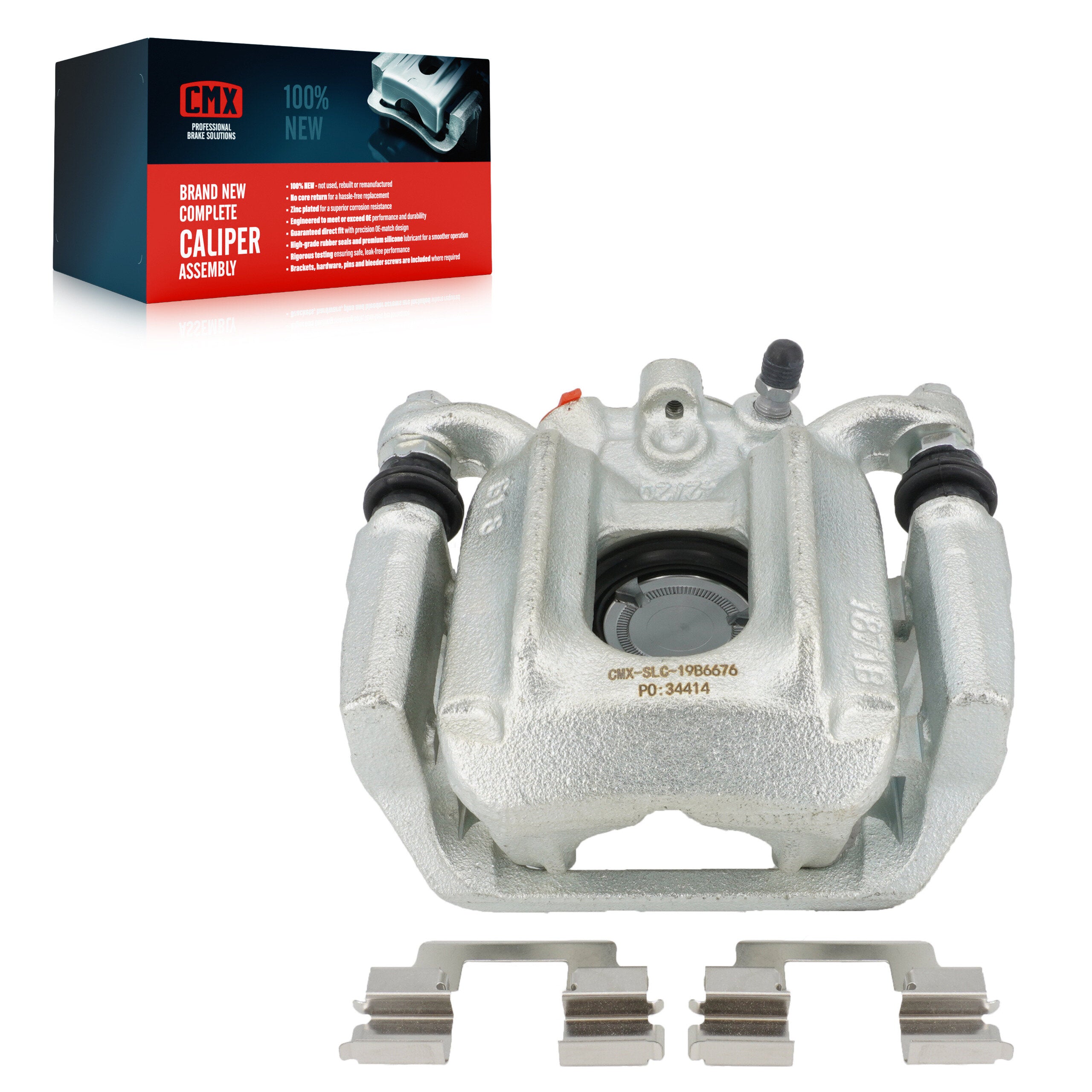 CMX SLC-19B6676 Disc Brake Caliper for 2011-2018 BMW X4, BMW X3 - Rear Left