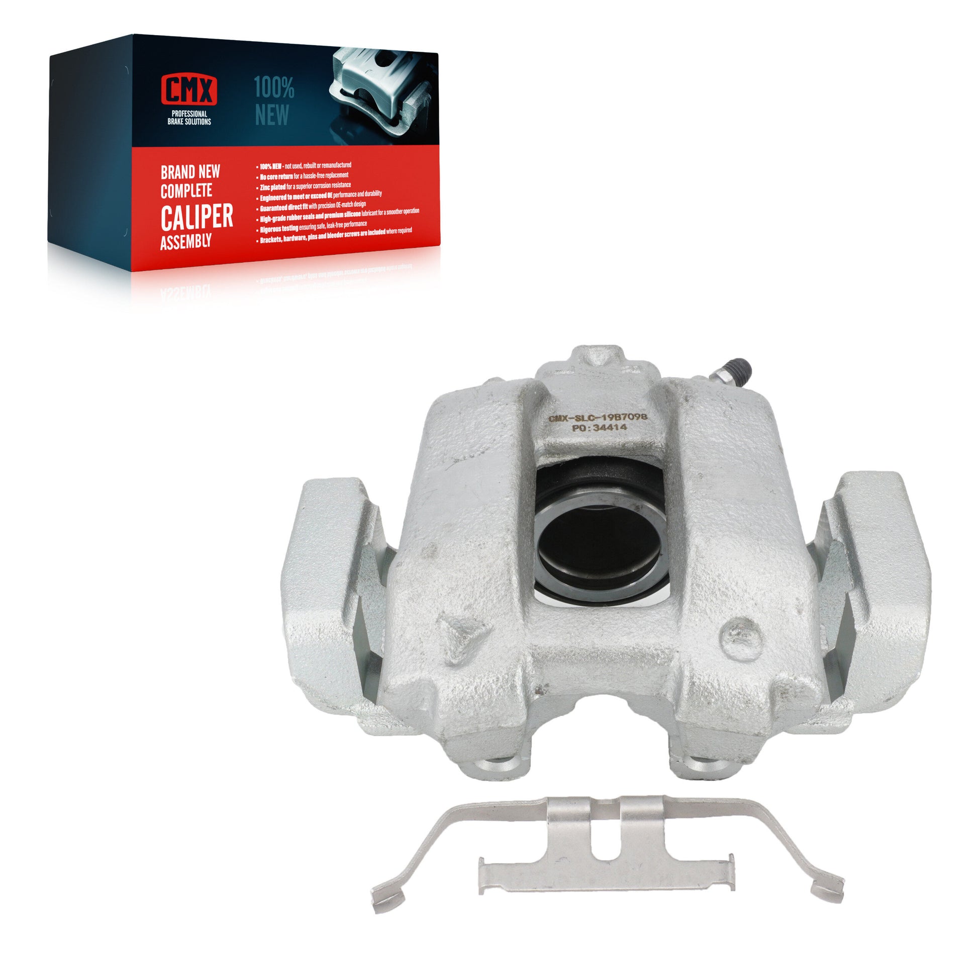 CMX SLC-19B7098 Disc Brake Caliper for 2013-2018 BMW 330e, BMW 428i Gran Coupe, BMW 428i xDrive Gran Coupe - Front Right