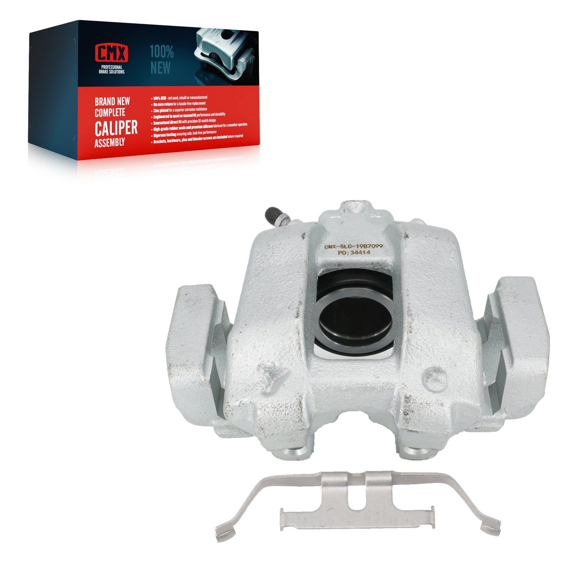 CMX SLC-19B7099 Disc Brake Caliper for 2013-2018 BMW 330e, BMW 428i Gran Coupe, BMW 428i xDrive Gran Coupe - Front Left
