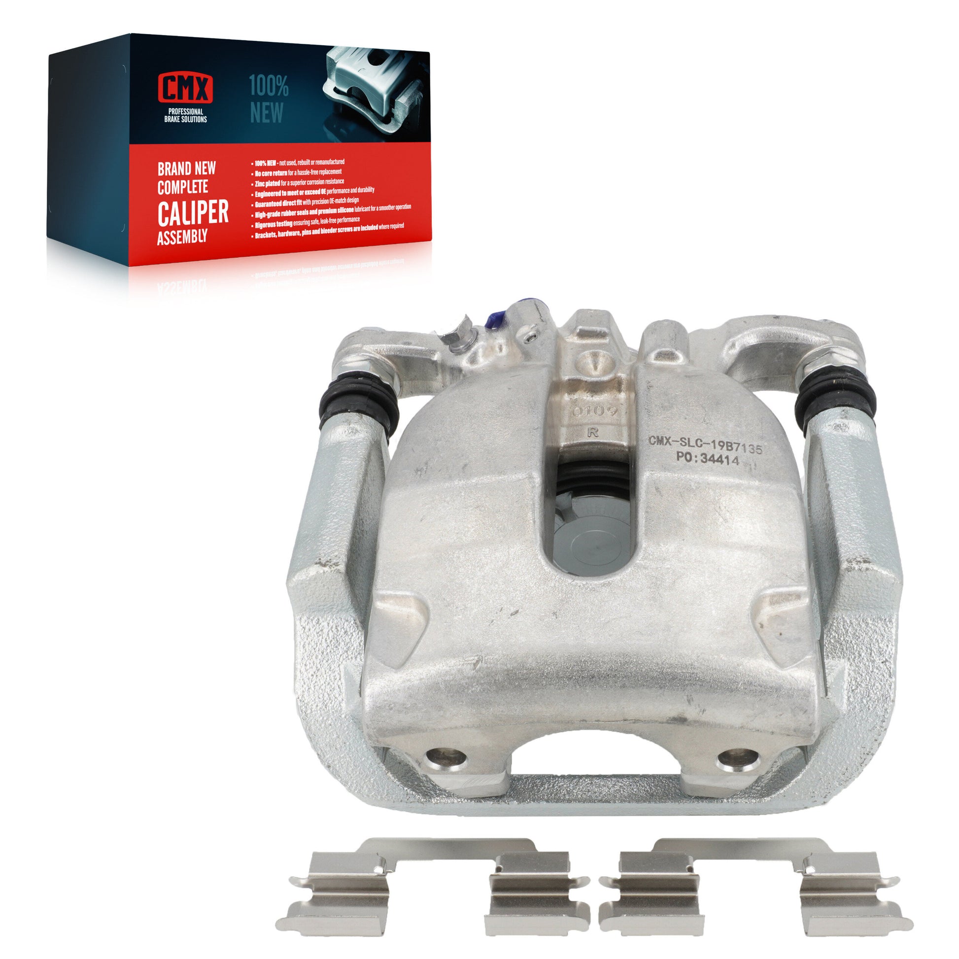 CMX SLC-19B7135 Disc Brake Caliper for 2012-2019 Mercedes-Benz GLE63 AMG S, Mercedes-Benz GLS550, Mercedes-Benz GLS63 AMG - Rear Right
