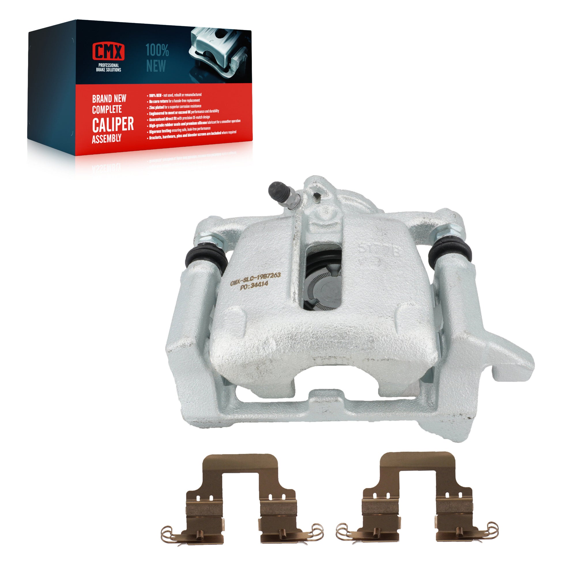 CMX SLC-19B7263 Disc Brake Caliper for 2008-2012 Audi A4, Audi A4 Quattro, Audi A5 - Rear Right
