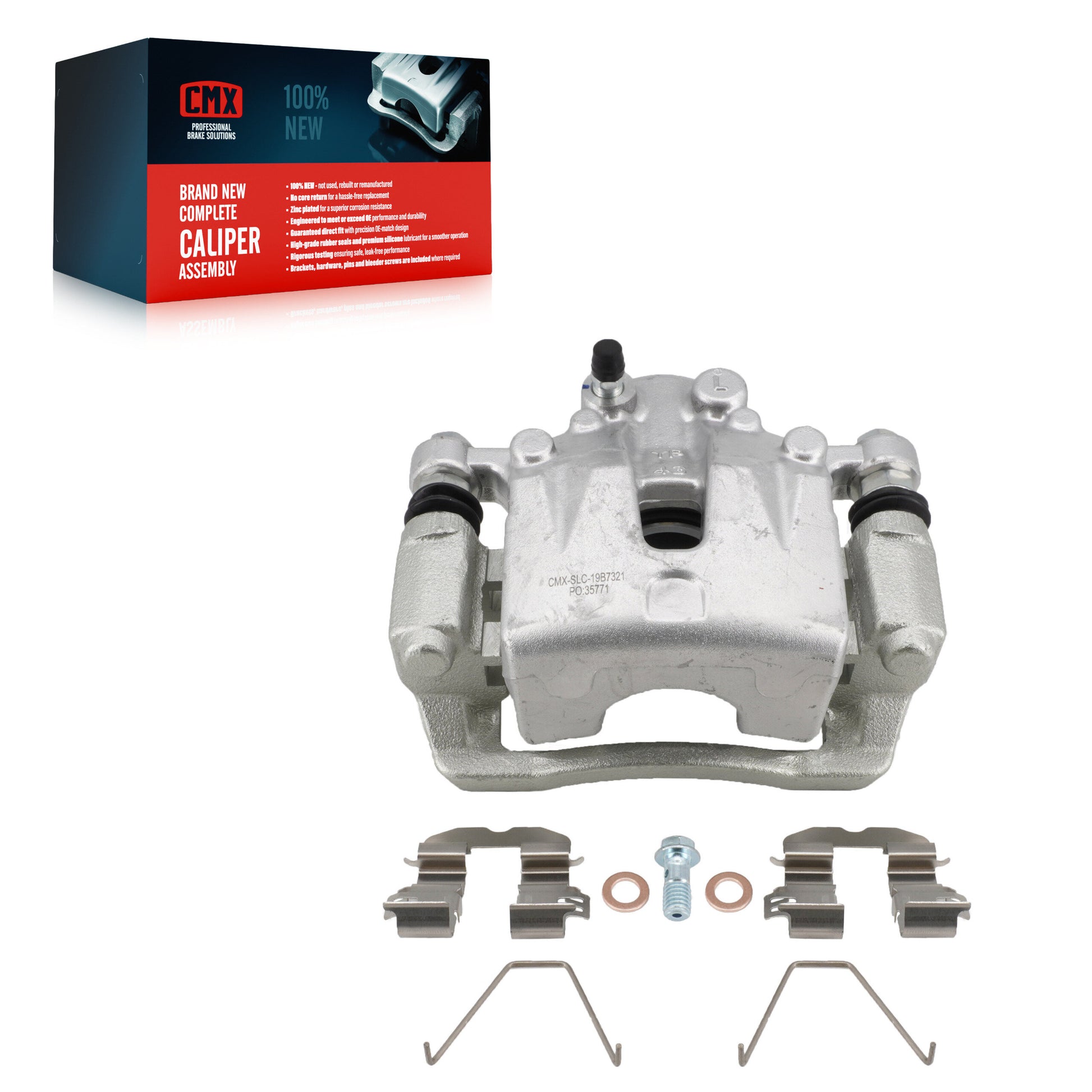 CMX SLC-19B7321 Disc Brake Caliper for 2015-2021 Kia Sedona - Rear Left