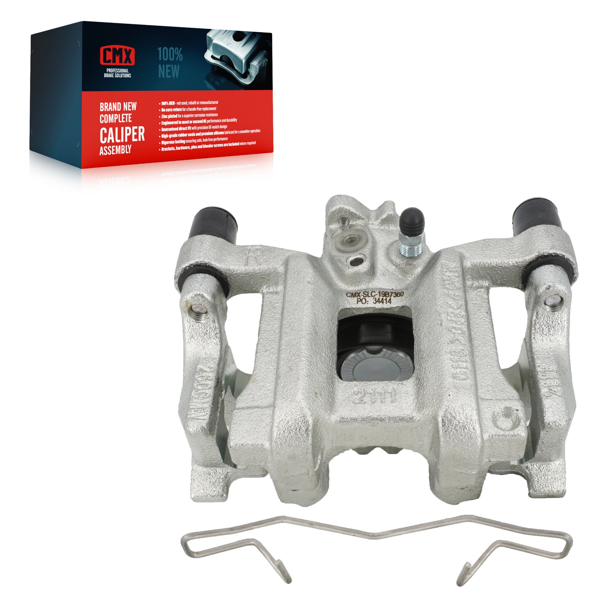 CMX SLC-19B7360 Disc Brake Caliper for 2016-2025 Honda Civic, Honda Insight - Rear Right