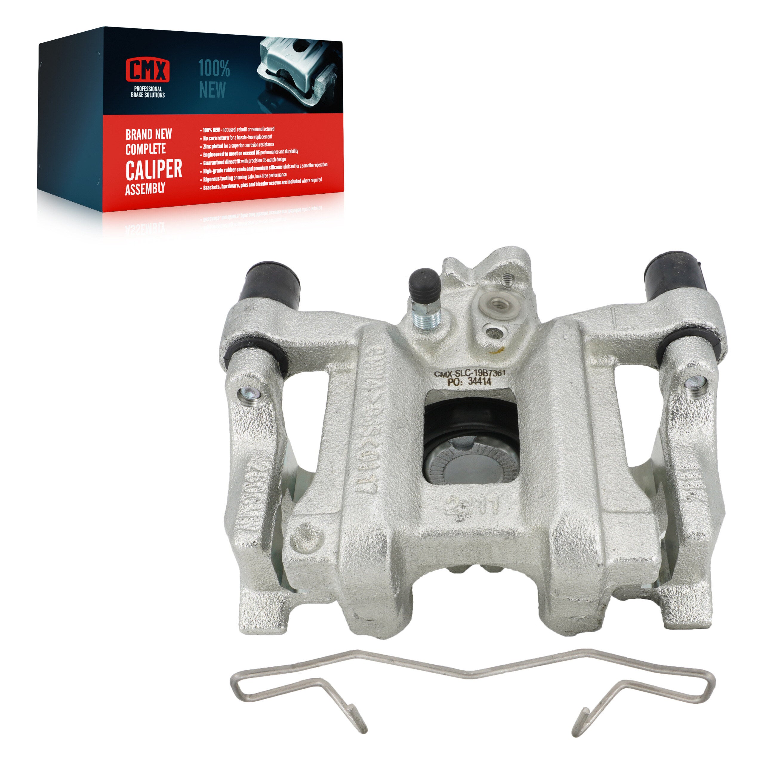 CMX SLC-19B7361 Disc Brake Caliper for 2016-2025 Honda Civic, Honda Insight - Rear Left