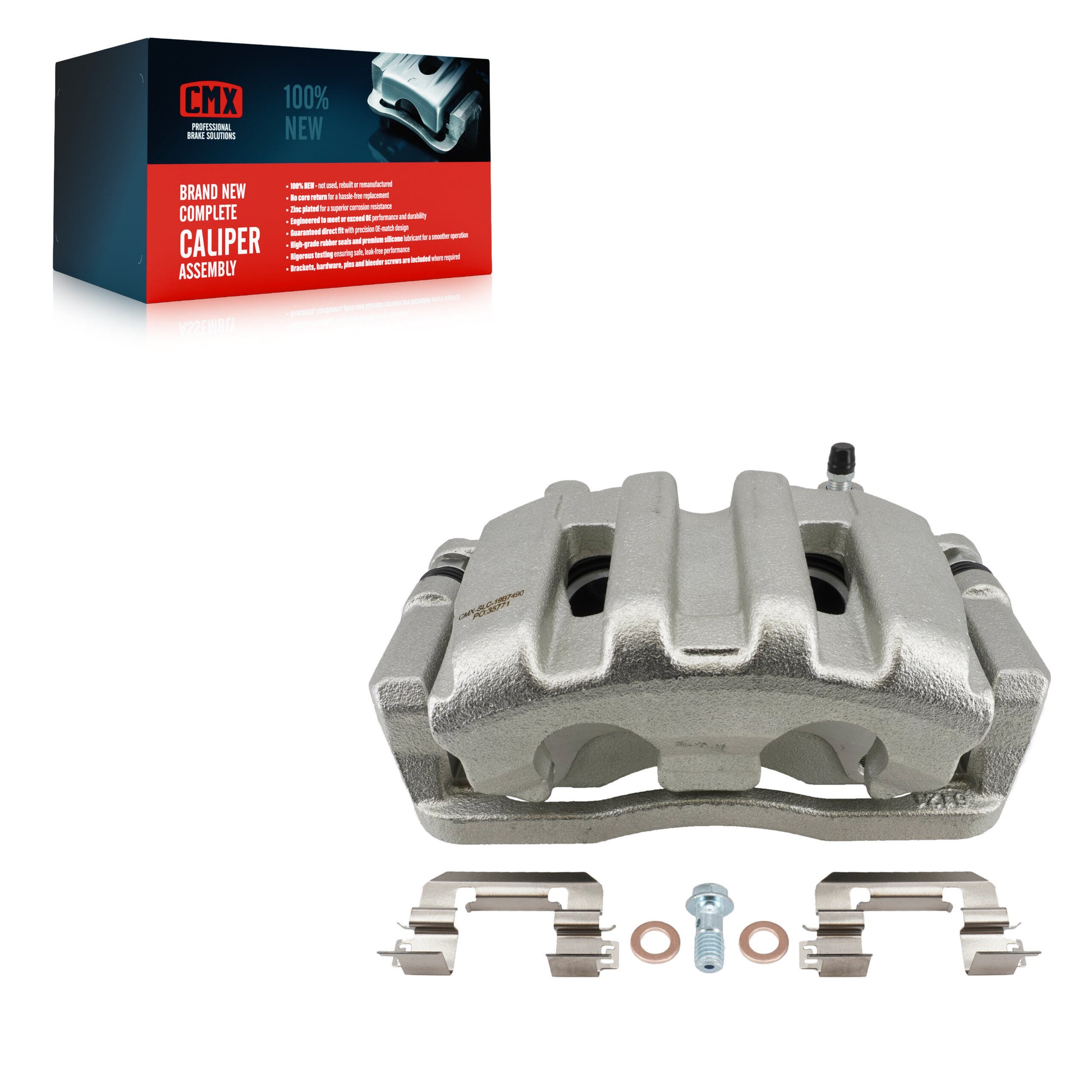 CMX SLC-19B7490 Disc Brake Caliper for 2018-2025 Honda Odyssey - Front Left