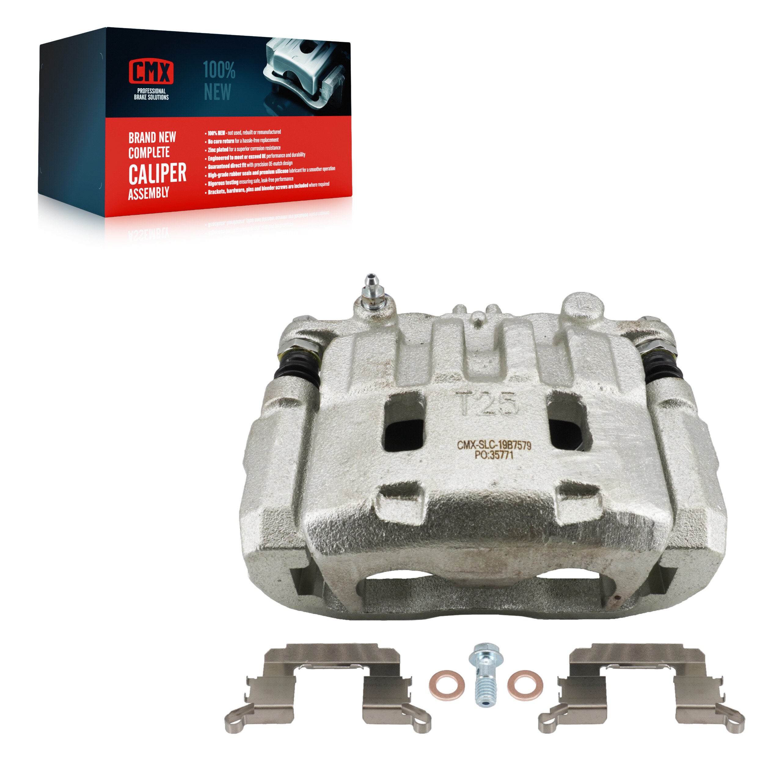 CMX SLC-19B7579 Disc Brake Caliper for 2017-2023 Subaru Impreza - Front Right