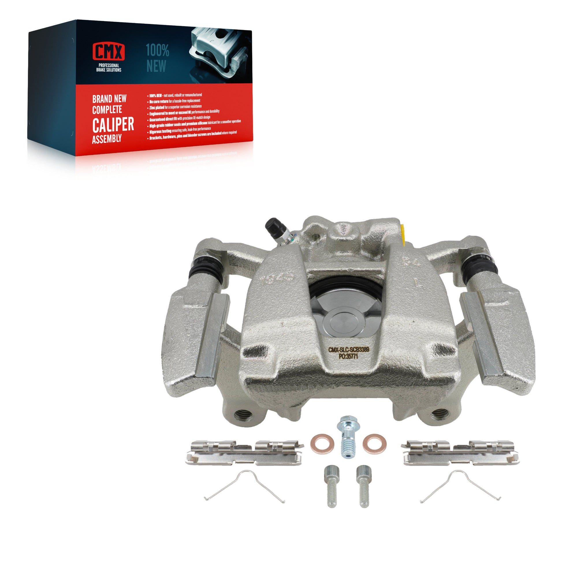 CMX SLC-SCB3389 Disc Brake Caliper for 2021-2025 Ford F-150 - Rear Left