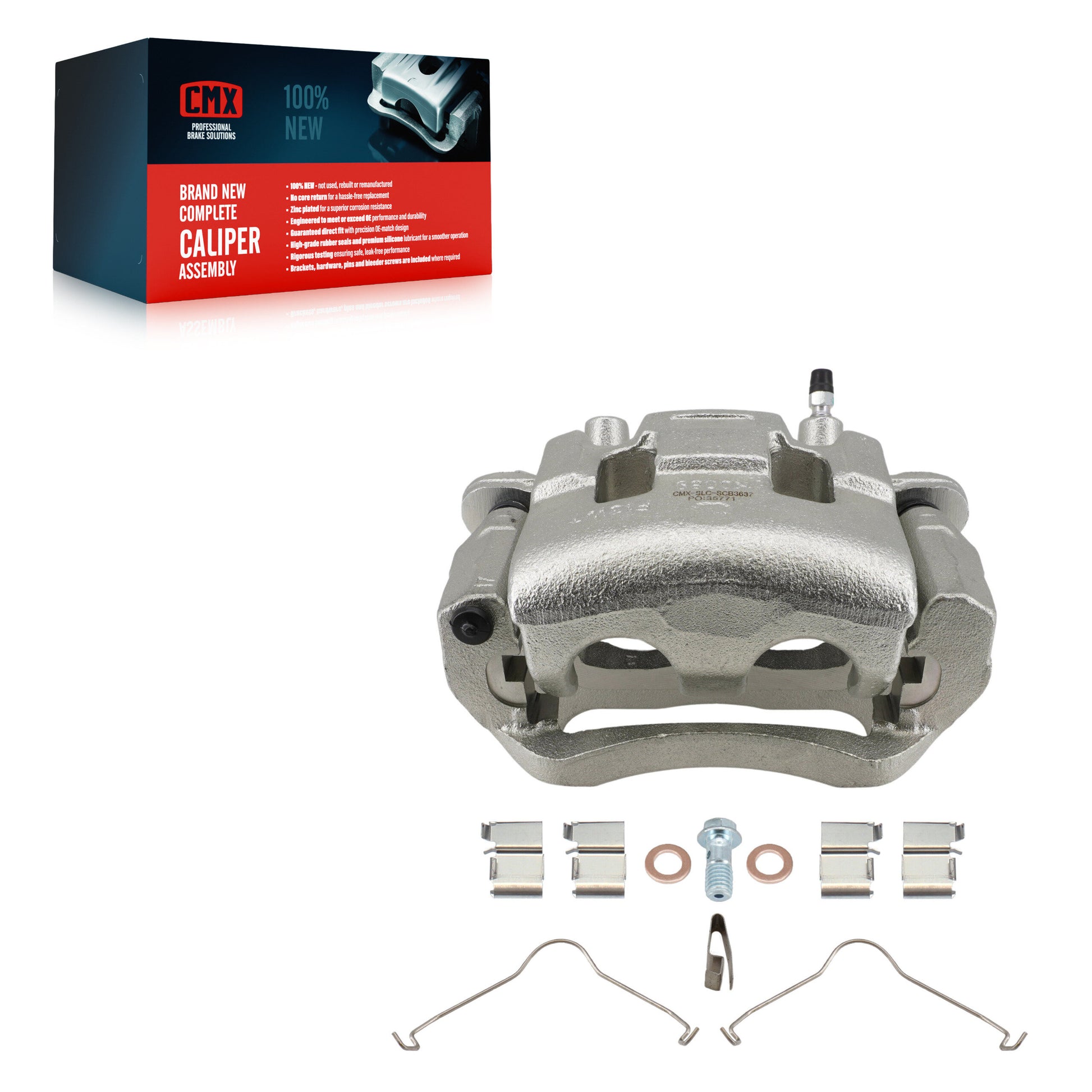 CMX SLC-SCB3637 Disc Brake Caliper for 2016-2025 Mazda CX-5, Mazda CX-9 - Front Left