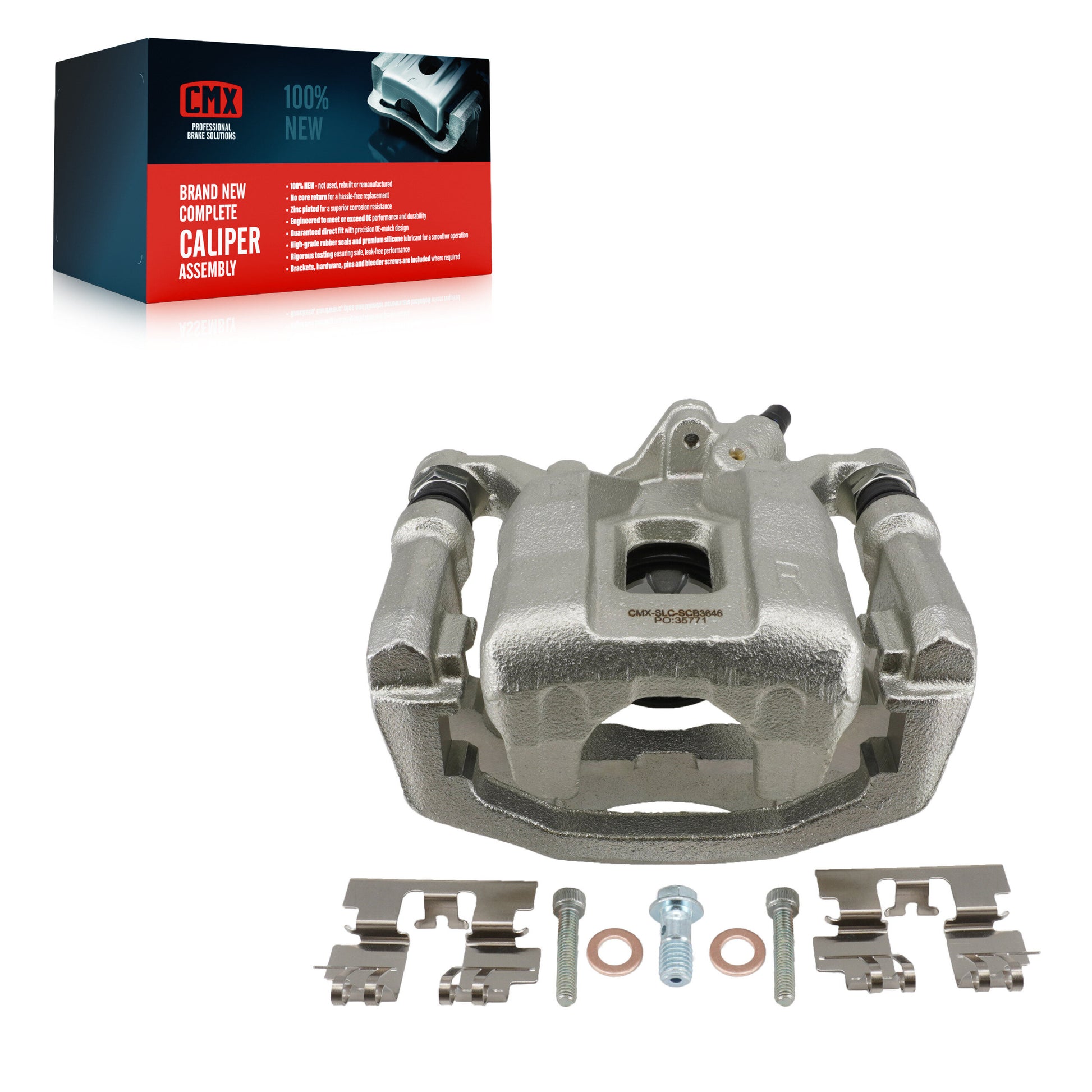 CMX SLC-SCB3646 Disc Brake Caliper for 2016-2023 Mazda CX-9 - Rear Right
