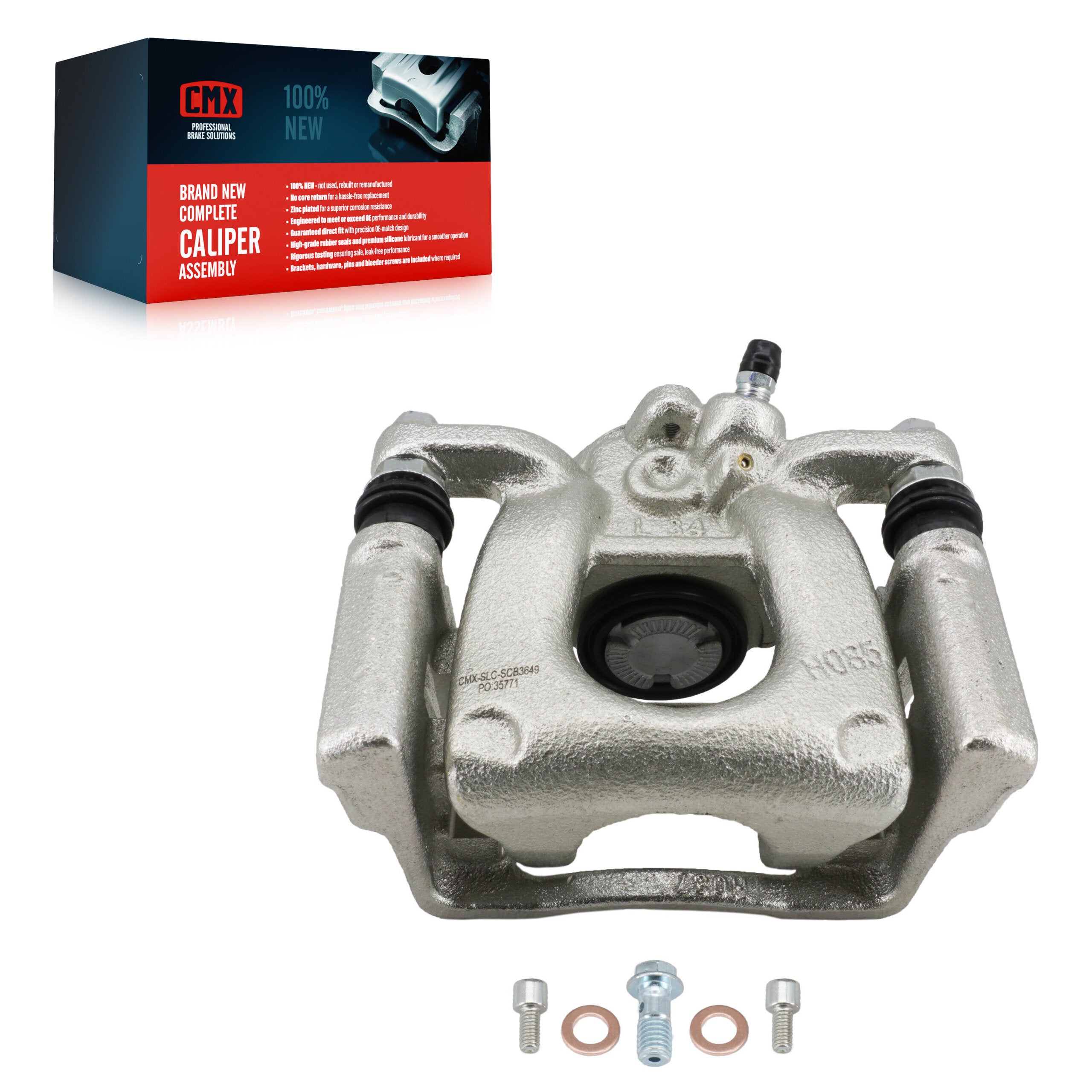 CMX SLC-SCB3649 Disc Brake Caliper for 2019-2021 Mazda CX-3 - Rear Left