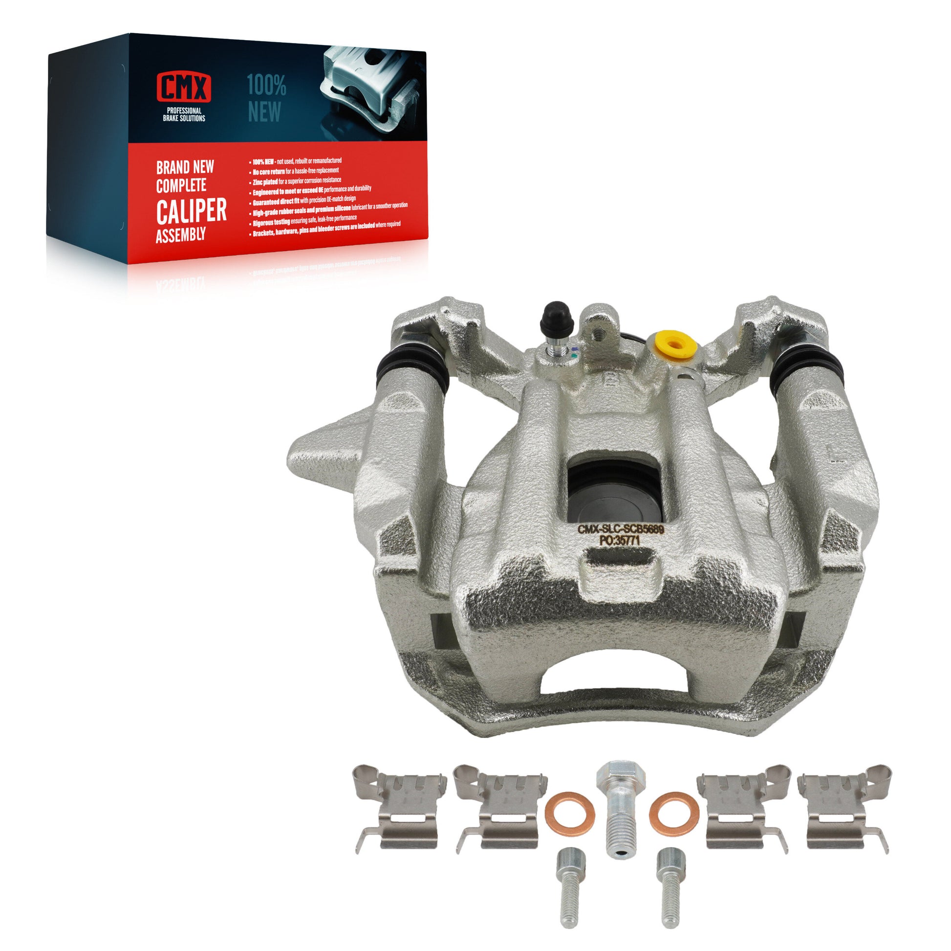 CMX SLC-SCB5689 Disc Brake Caliper for 2019-2026 Toyota Corolla - Rear Left
