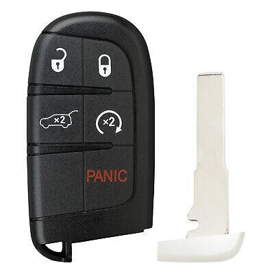 Smart Keyless Fob for Jeep Compass 2017-2020 M3N-40821302 (5 Button - Hatch)