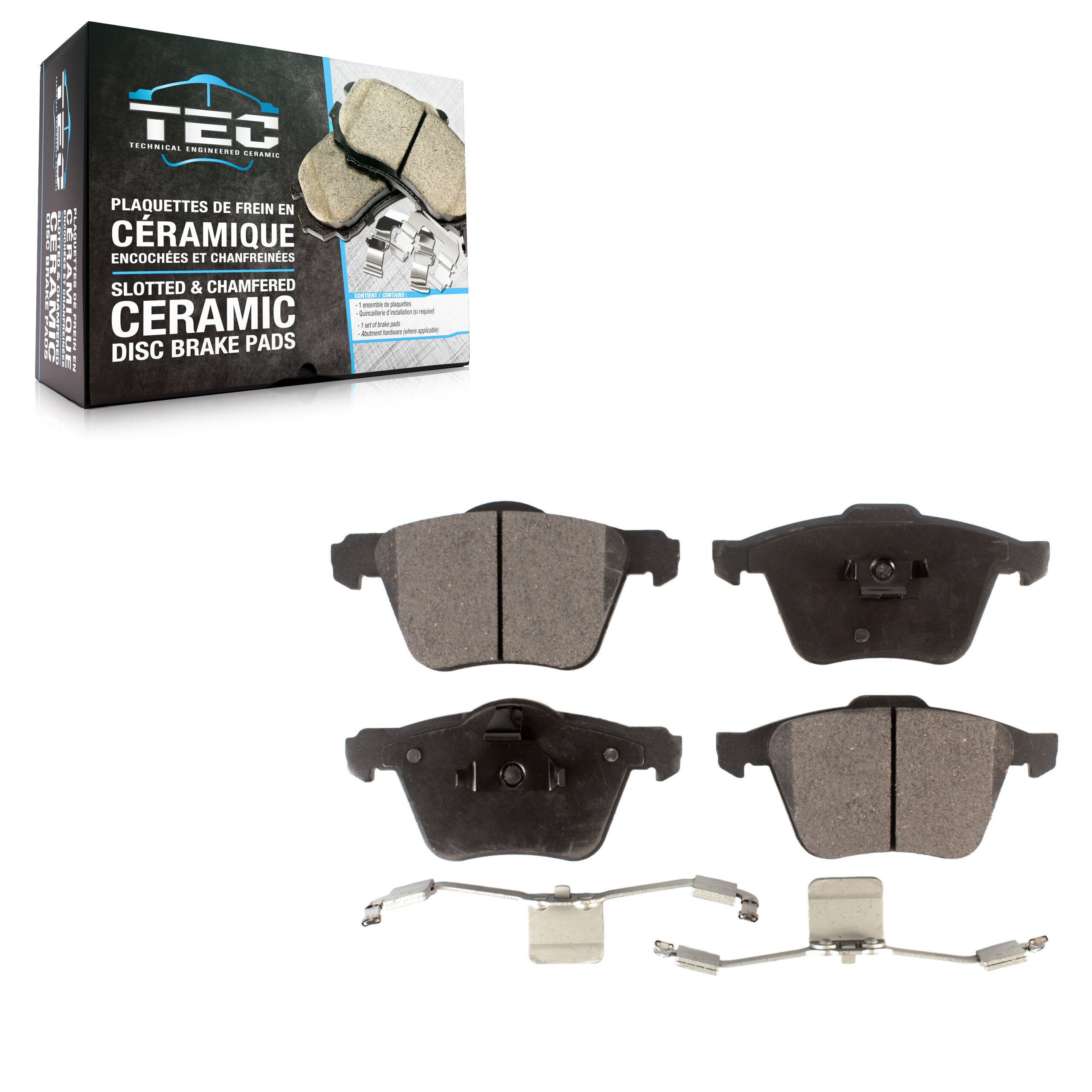 TEC TEC-1003 Disc Brake Pad for 2003-2014 Volvo XC90 - Front