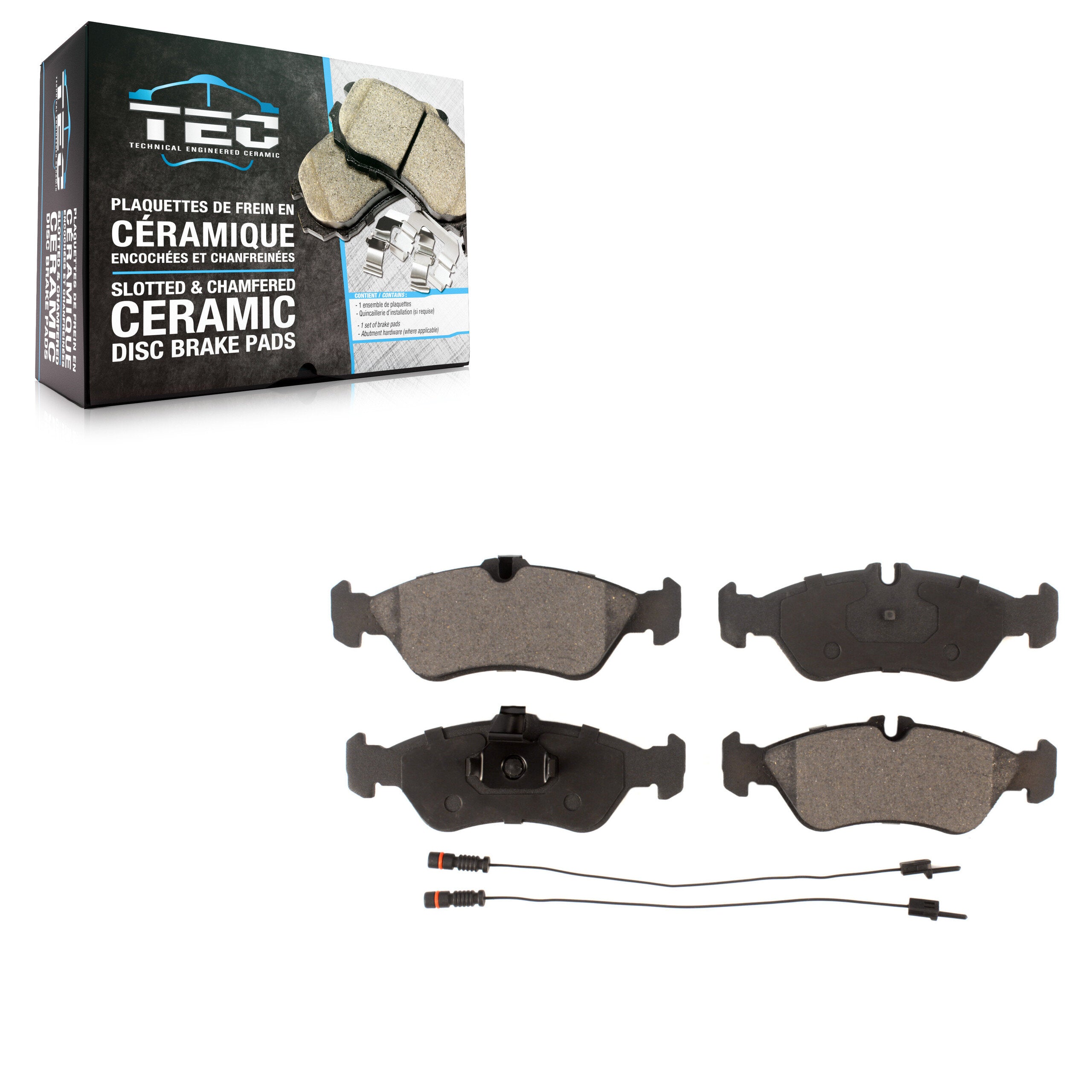 TEC TEC-1006 Disc Brake Pad for 2002-2006 Freightliner Sprinter 3500, Dodge Sprinter 2500, Dodge Sprinter 3500 - Rear