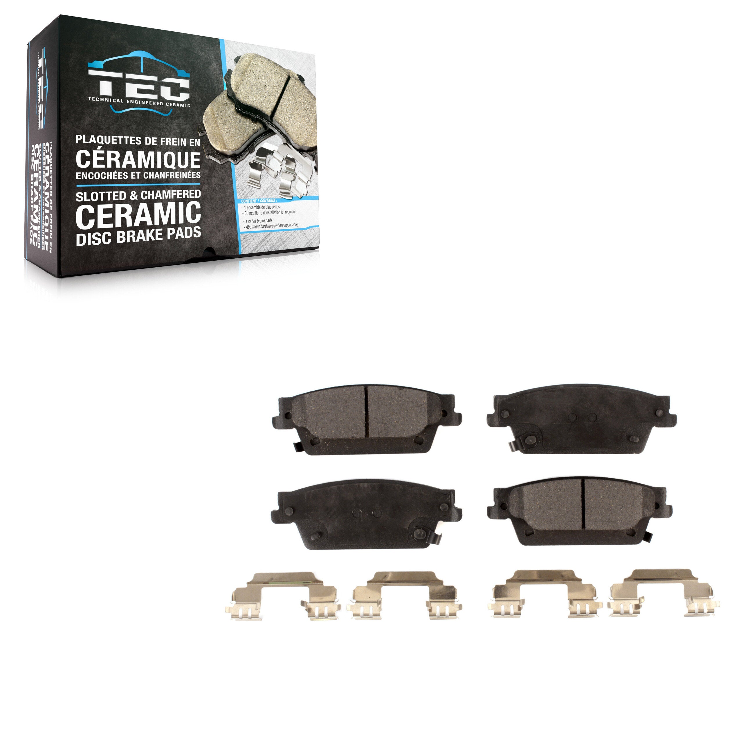 TEC TEC-1020 Disc Brake Pad for 2004-2011 Cadillac SRX, Cadillac CTS, Cadillac STS - Rear