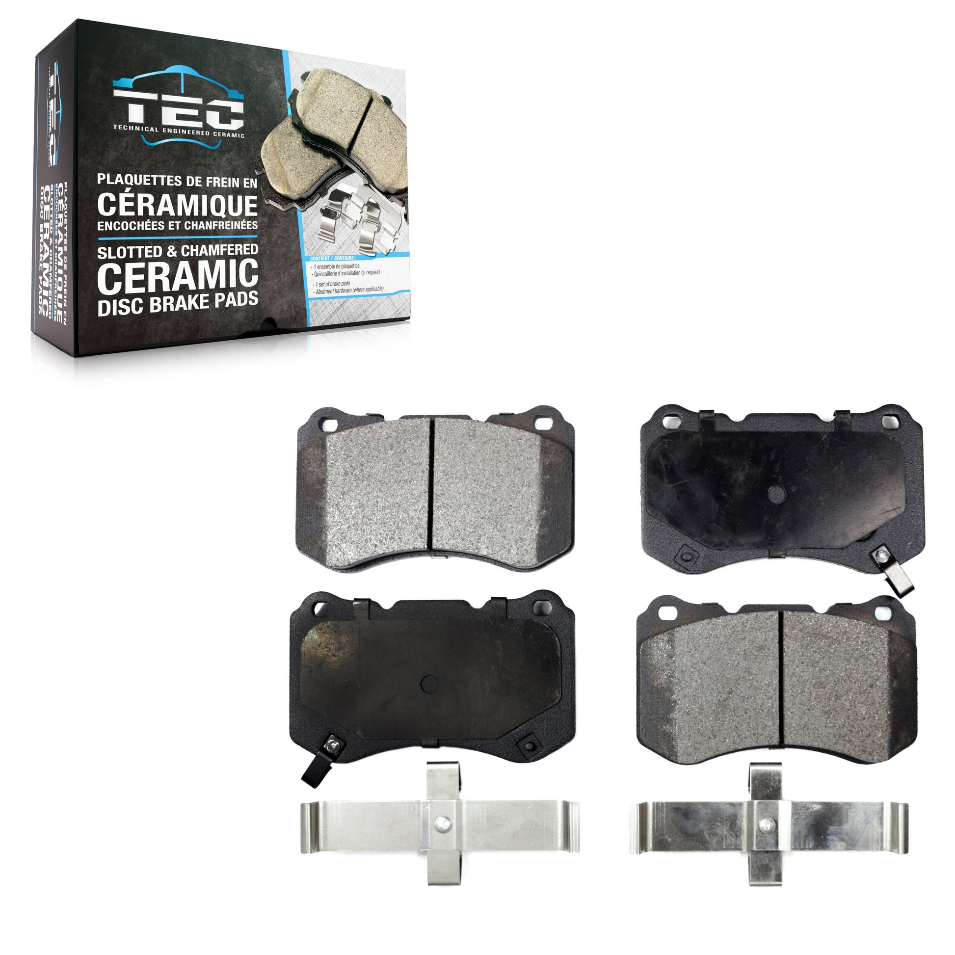 TEC TEC-1049 Disc Brake Pad for 2004-2008 Acura TL - Front
