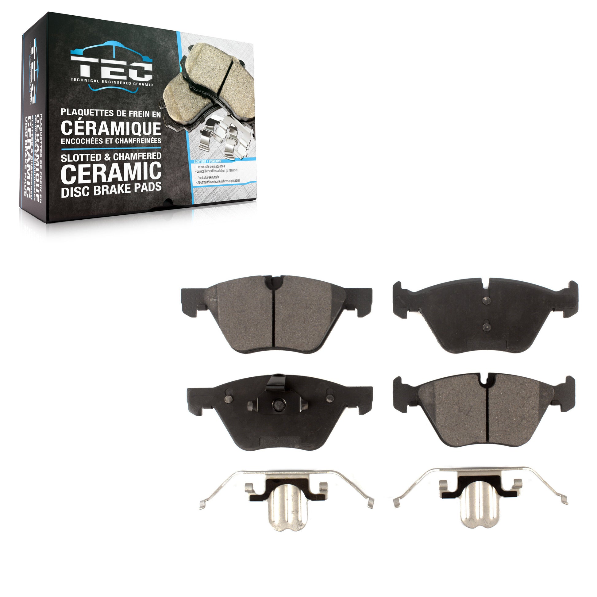 TEC TEC-1061 Disc Brake Pad for 1997-2016 BMW Z4, BMW X1, BMW 128i - Front