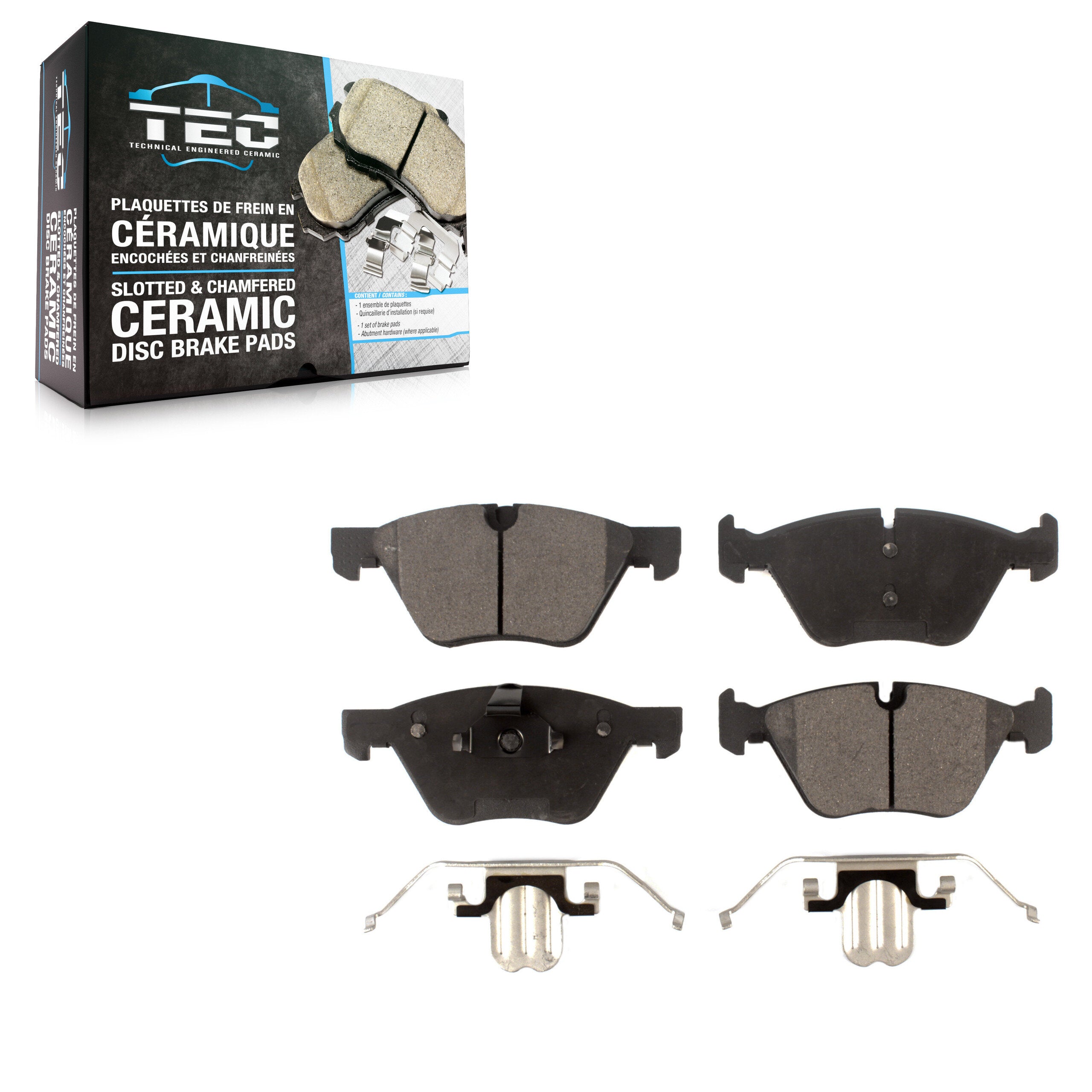 TEC TEC-1061 Disc Brake Pad for 1997-2016 BMW Z4, BMW X1, BMW 128i - Front